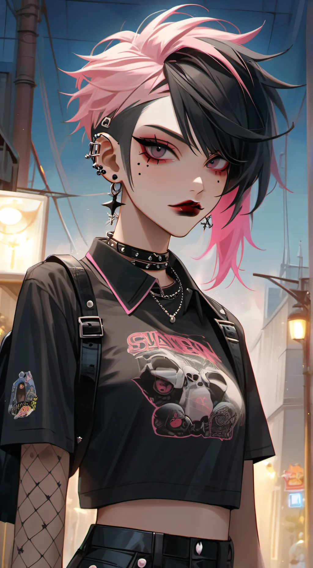 ai character: Luna background