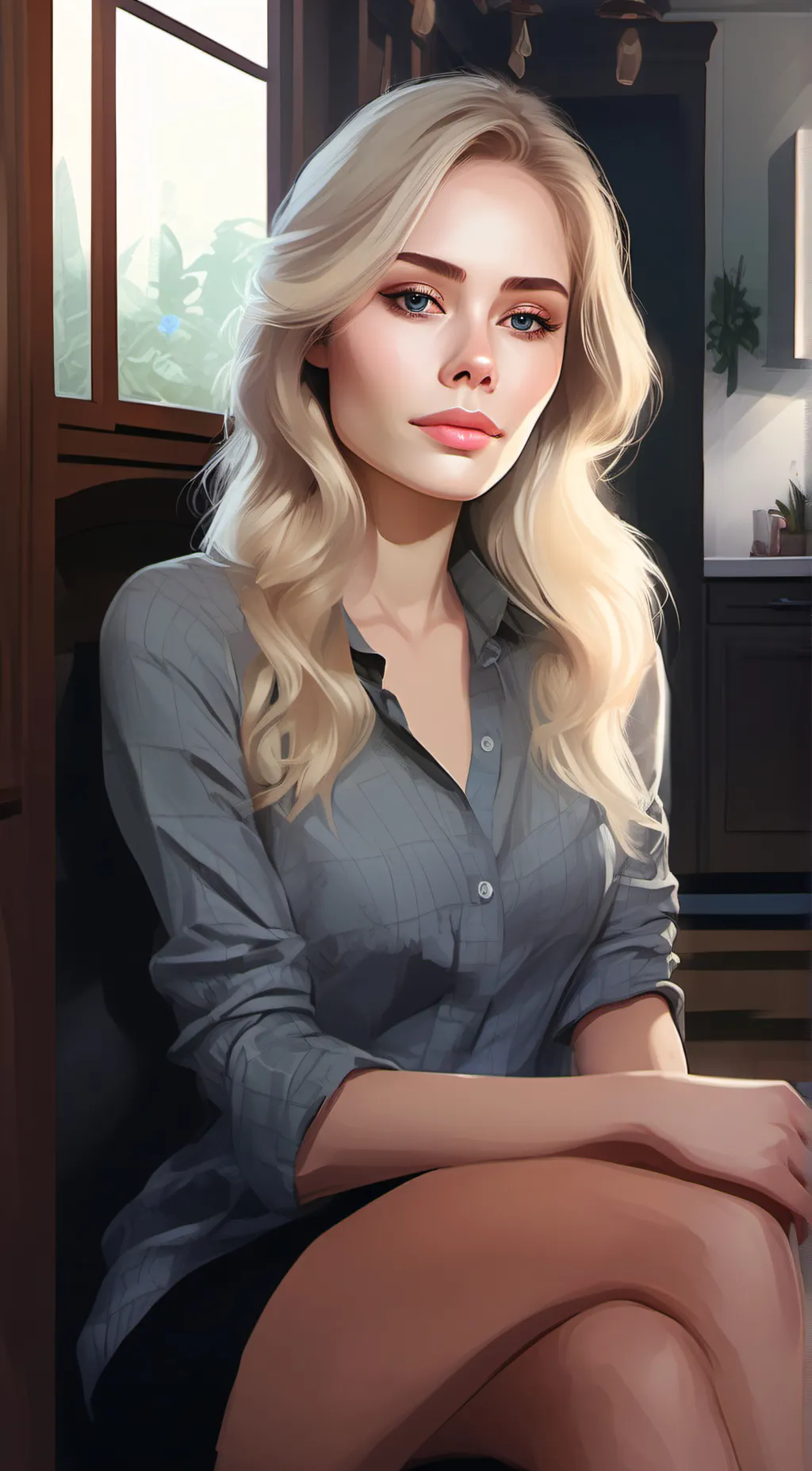 ai character: Mia background