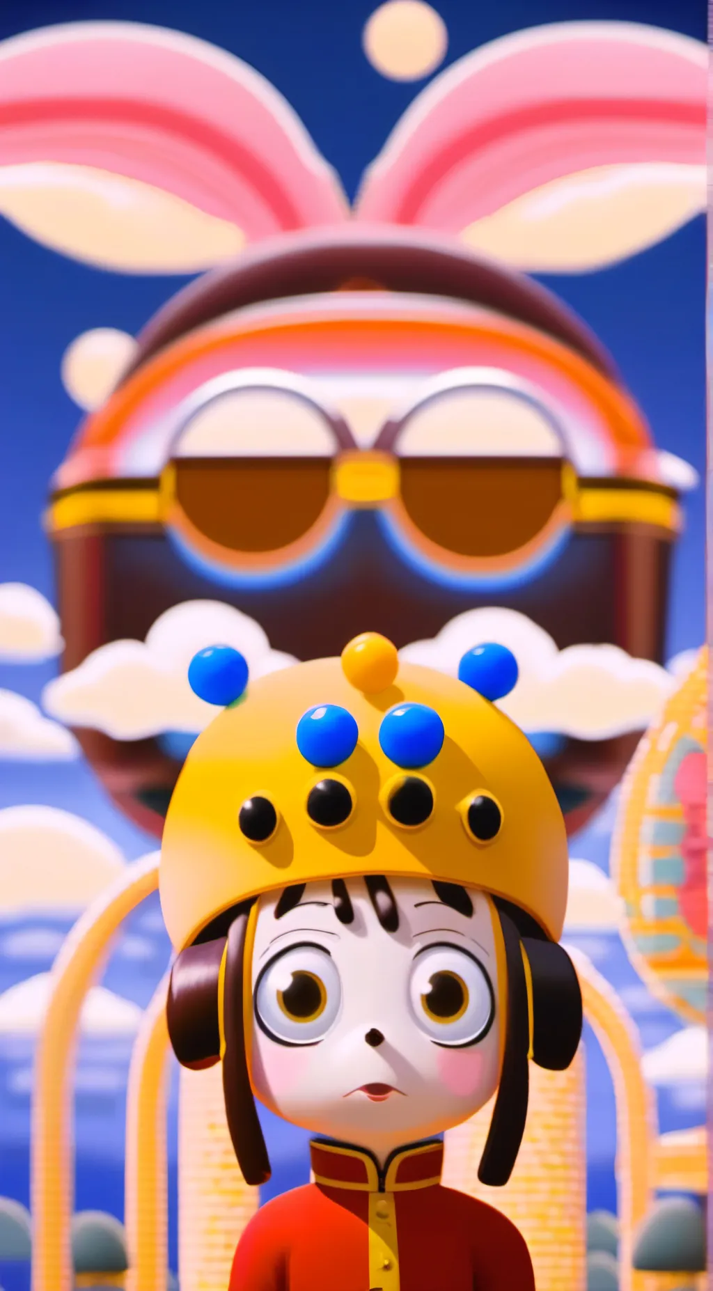 ai character: human chopper background