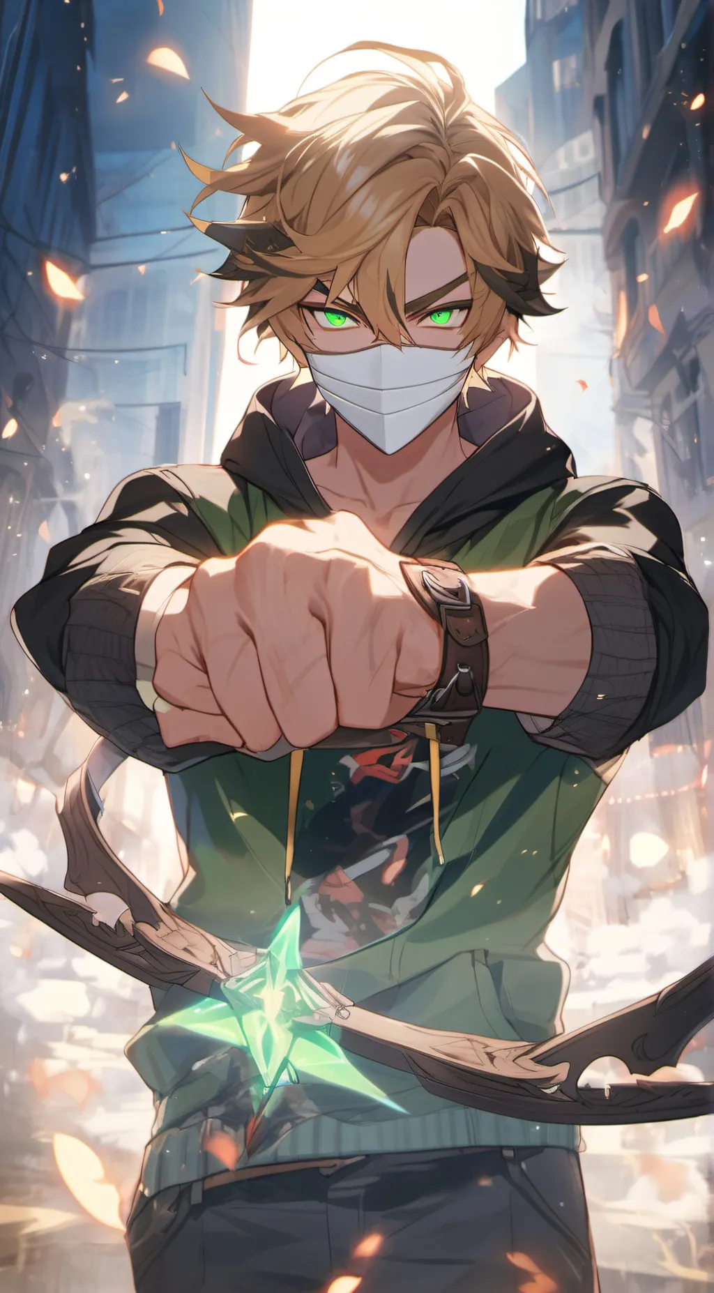 ai character: Clayton background