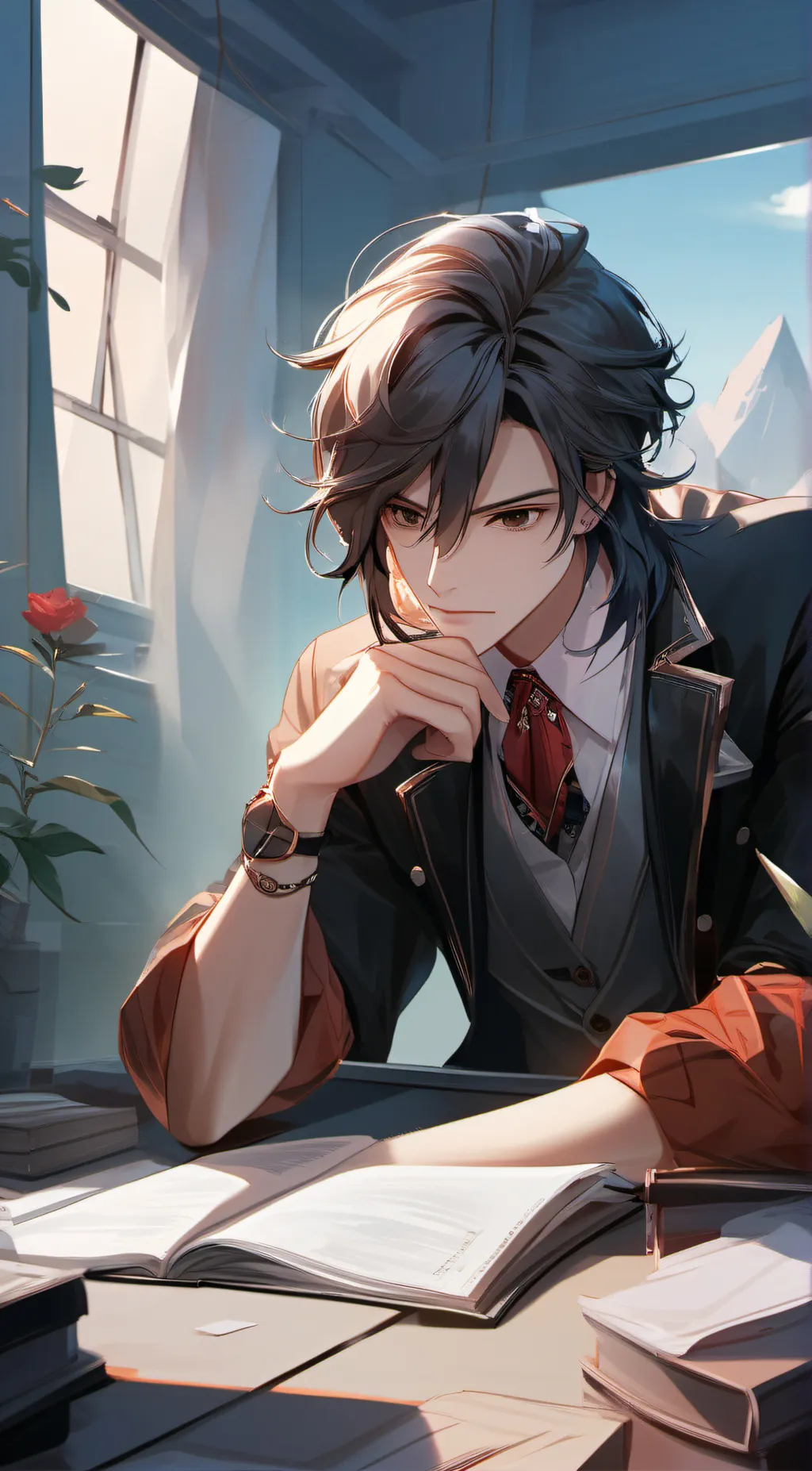 ai character: James  background