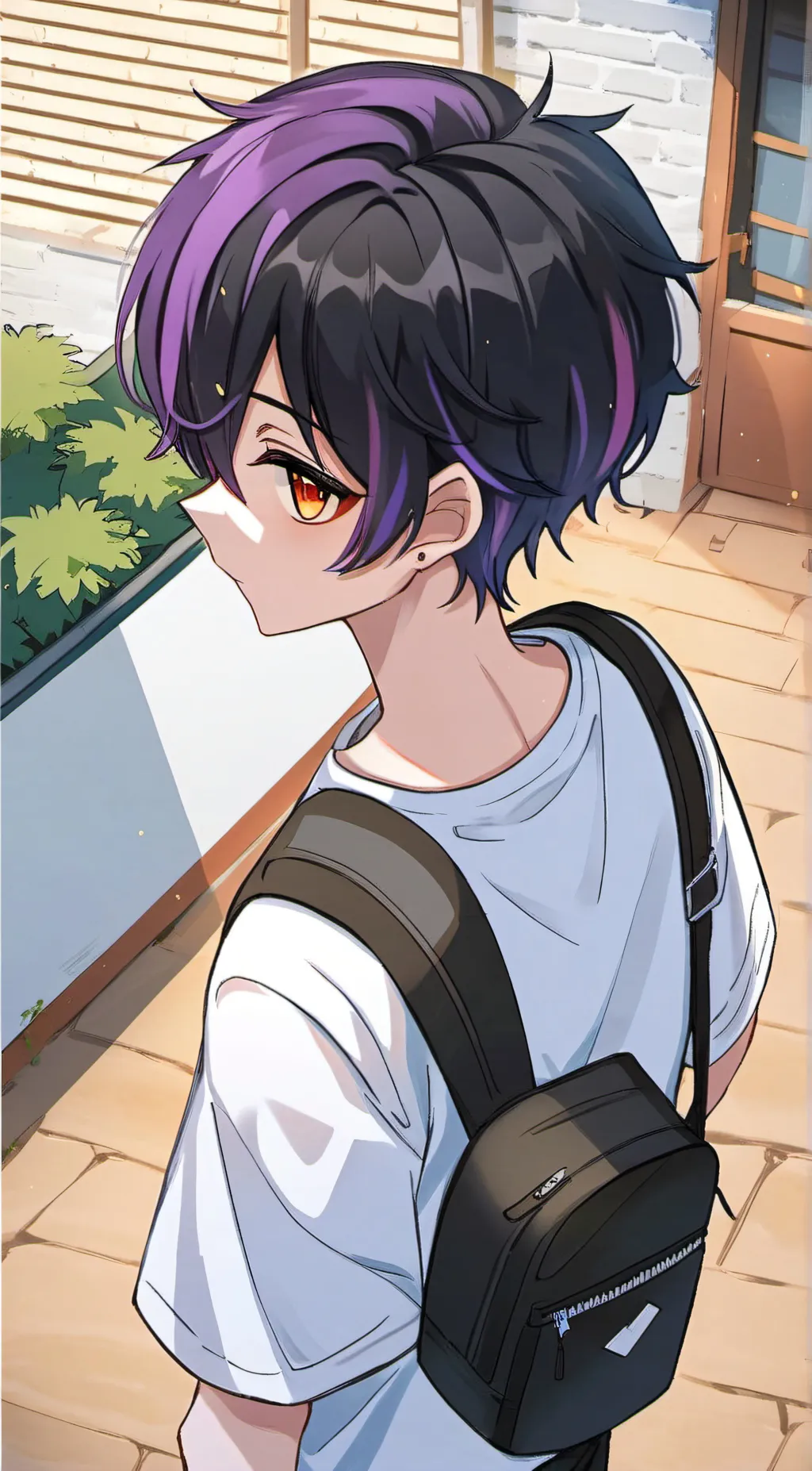 ai character: Azul background