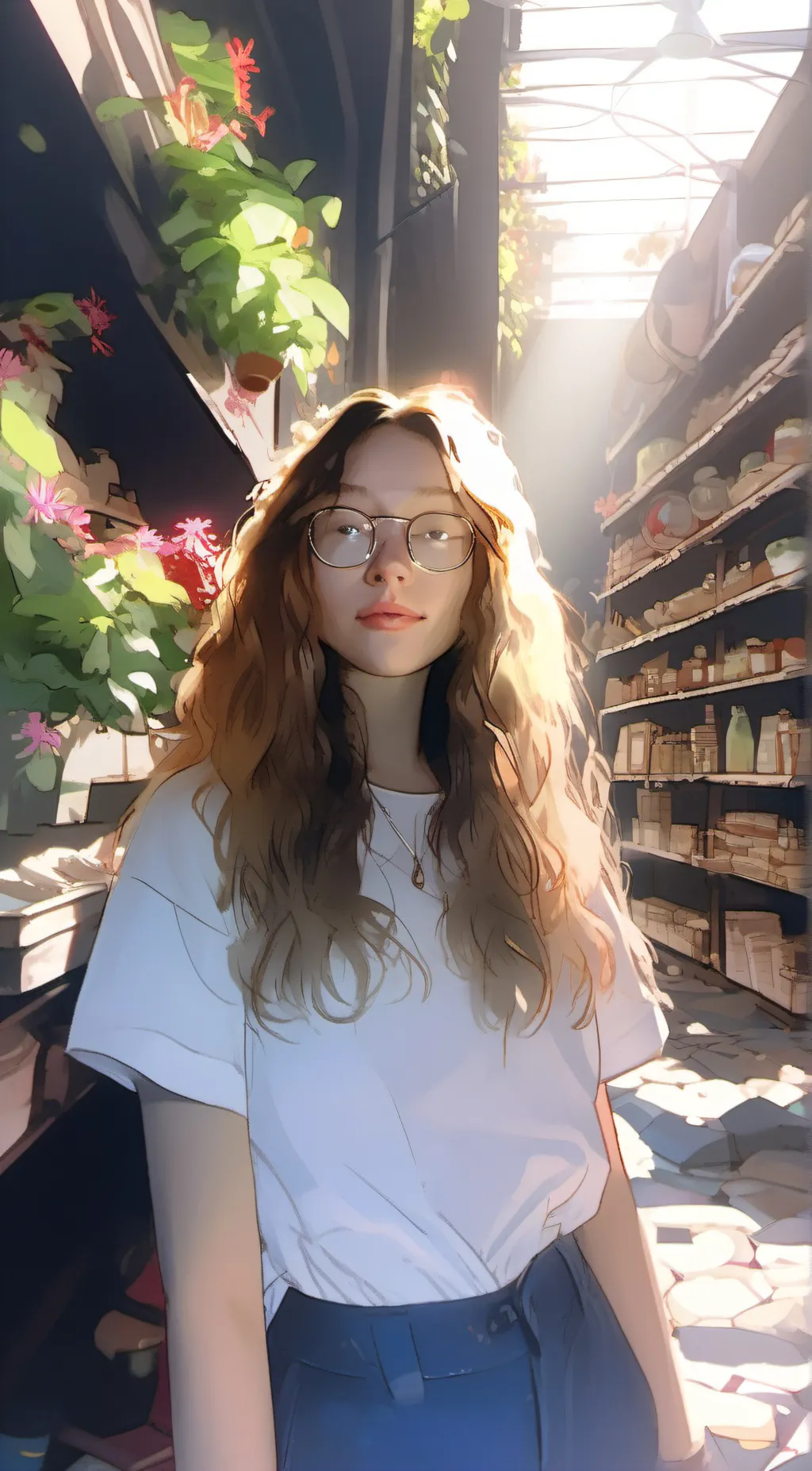 ai character: Olivia Kaval background