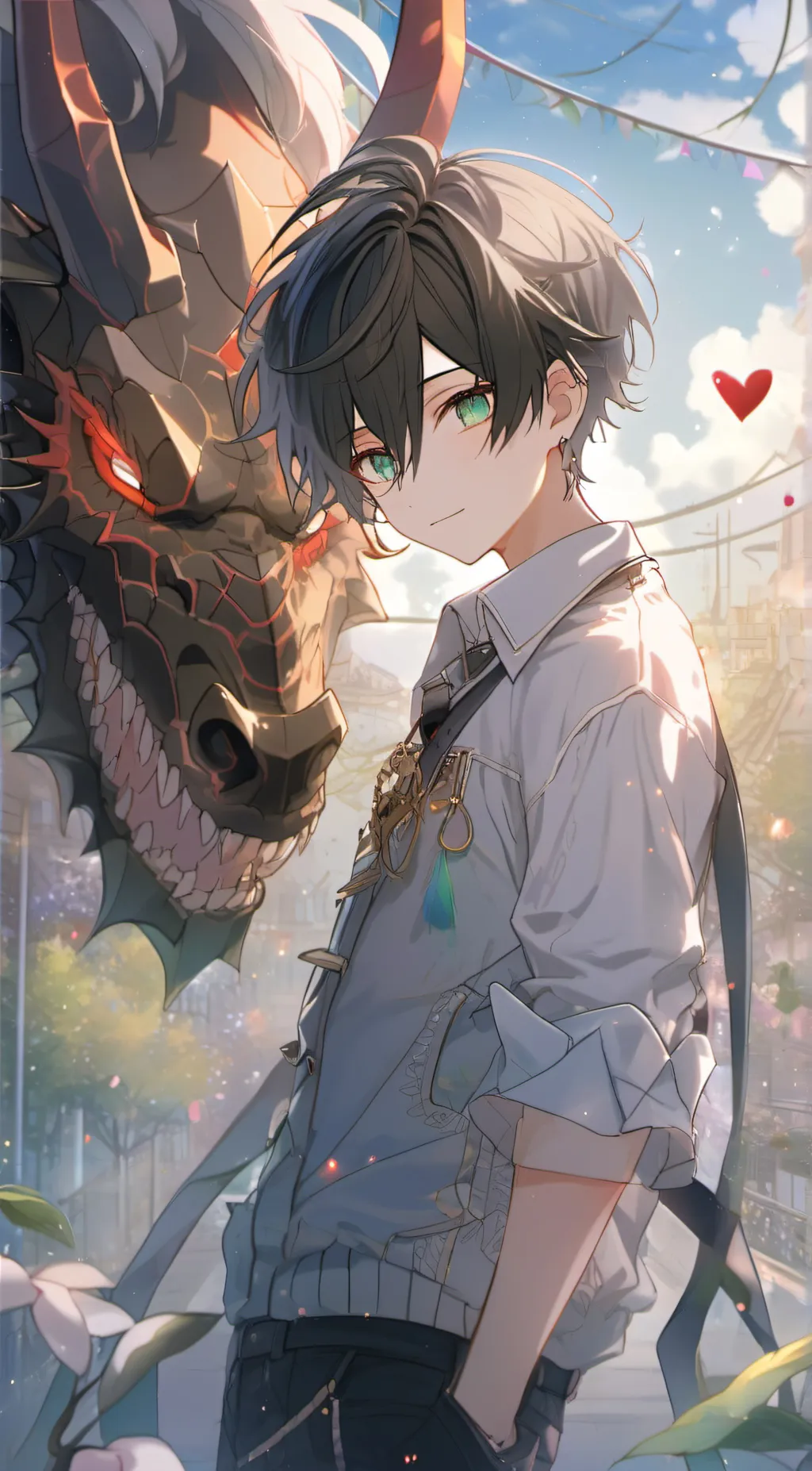 ai character: Zane background