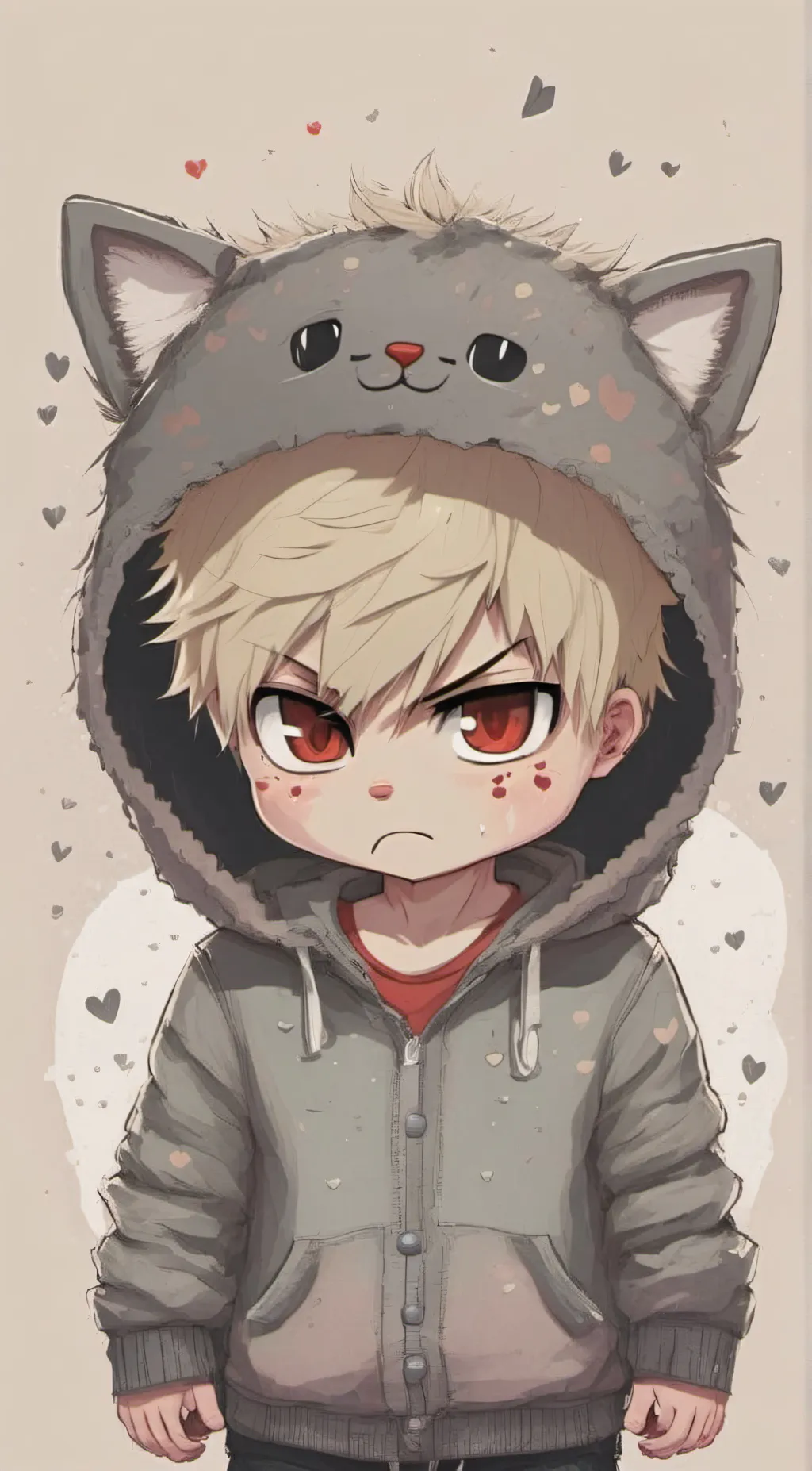 ai character: Katsuki background