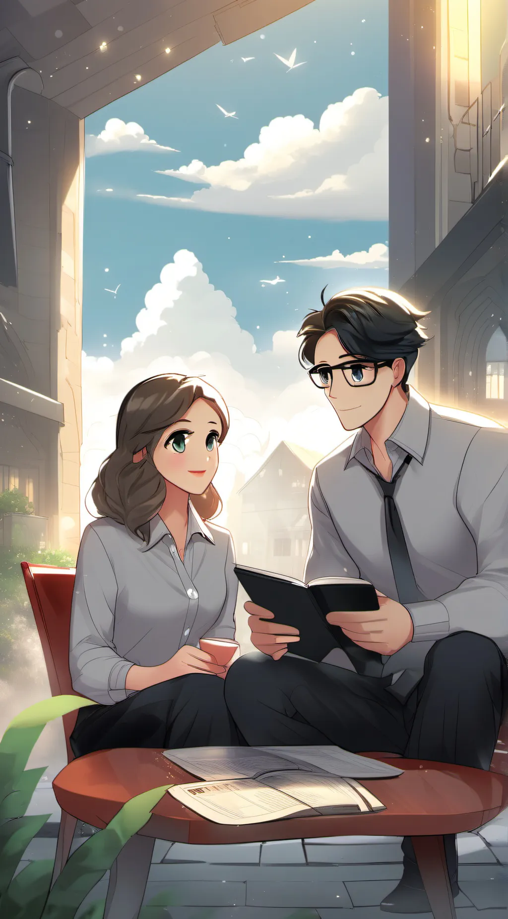 ai character: your credit card background