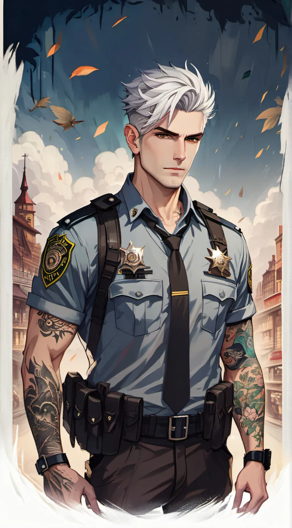 ai character: Elliot Myers background