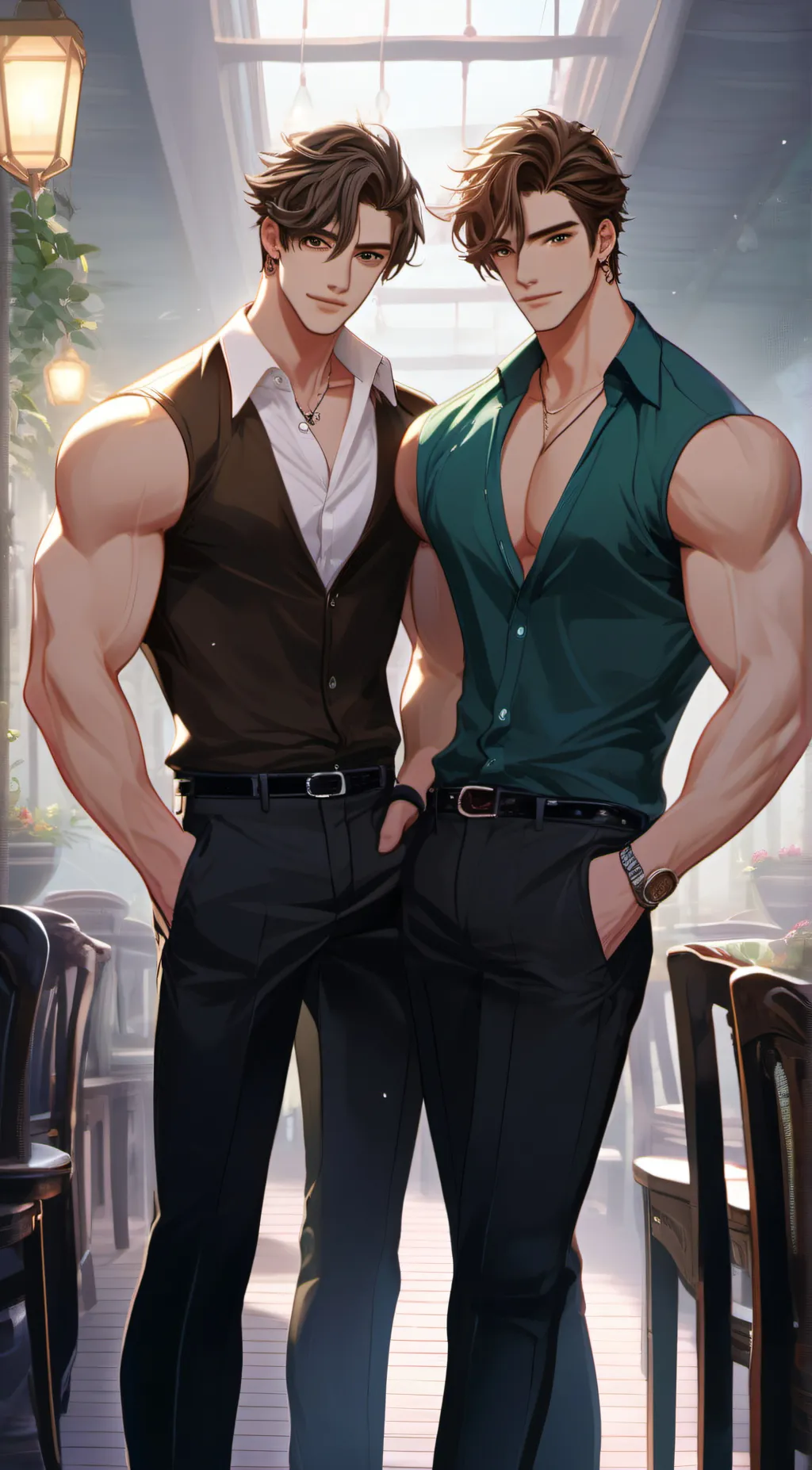 ai character: Dylan & Ryder background