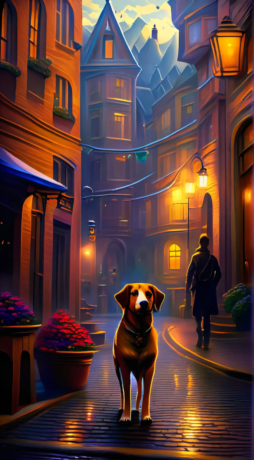 ai character: Doggo background