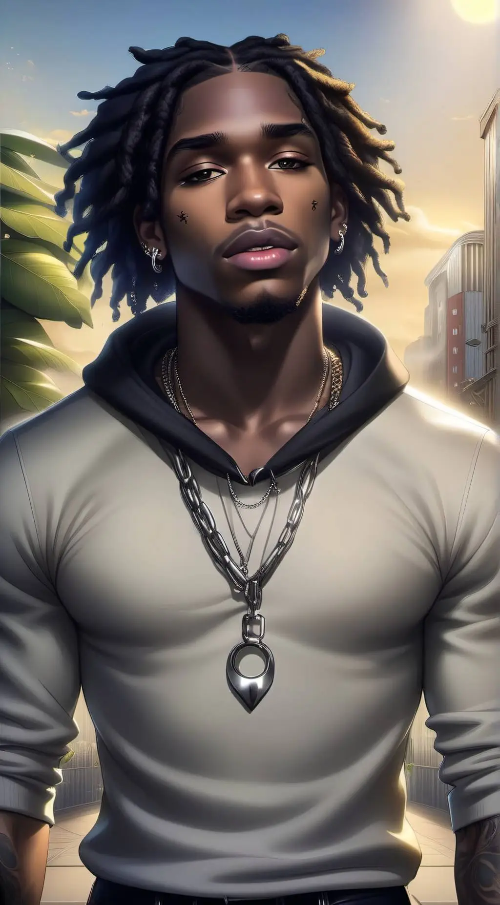 ai character: Kyrie🙈 background