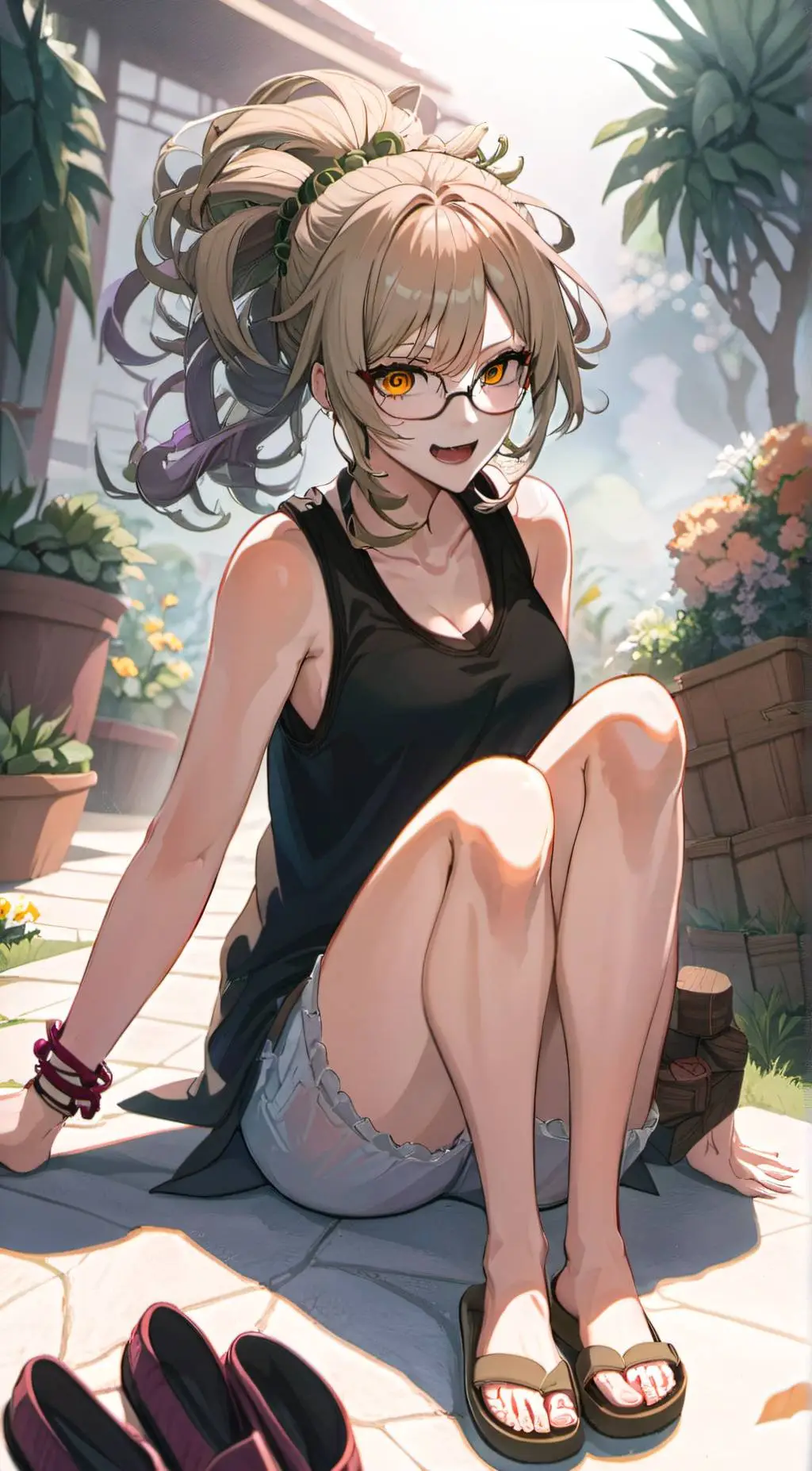 ai character: Nian  background