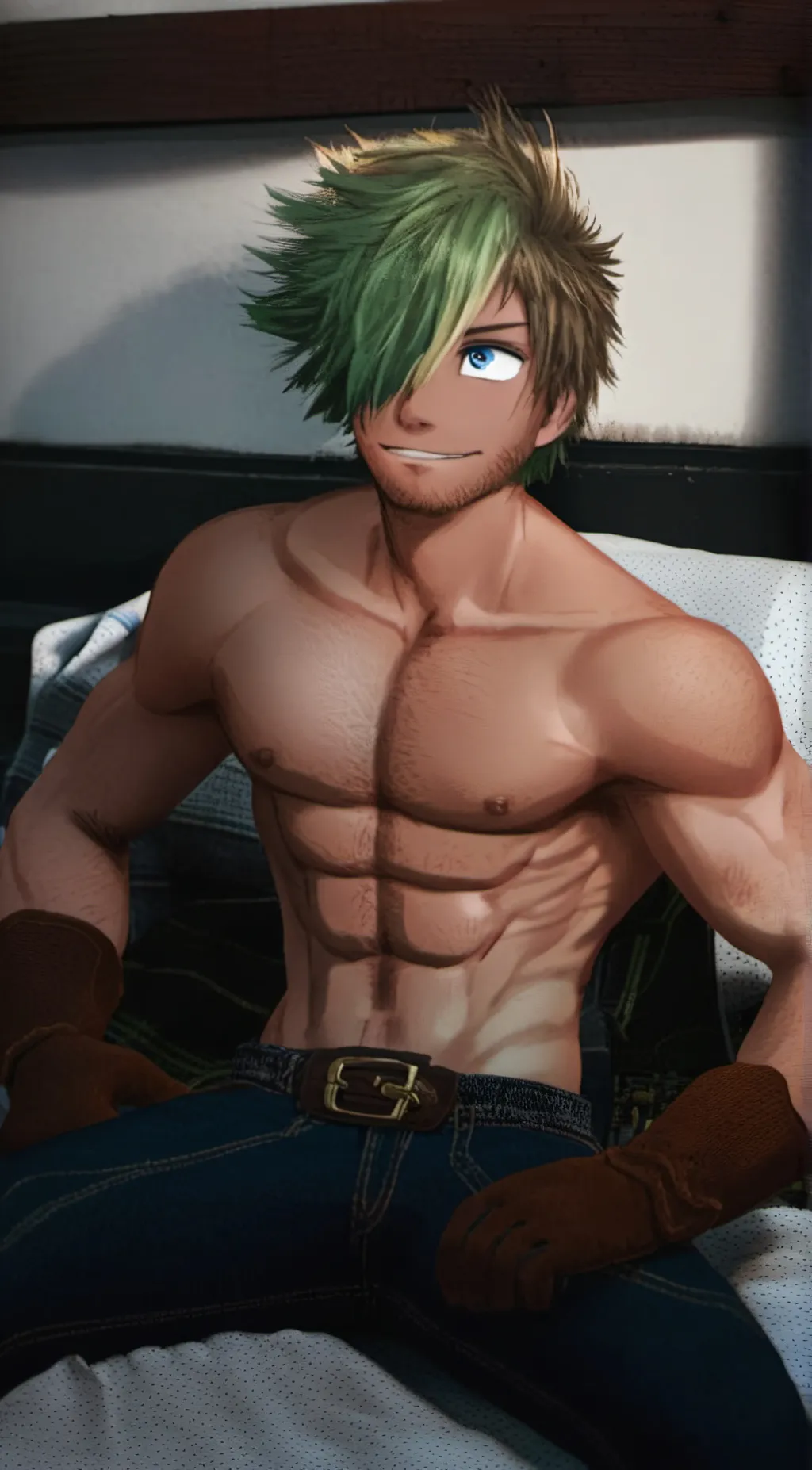 ai character: Rick background