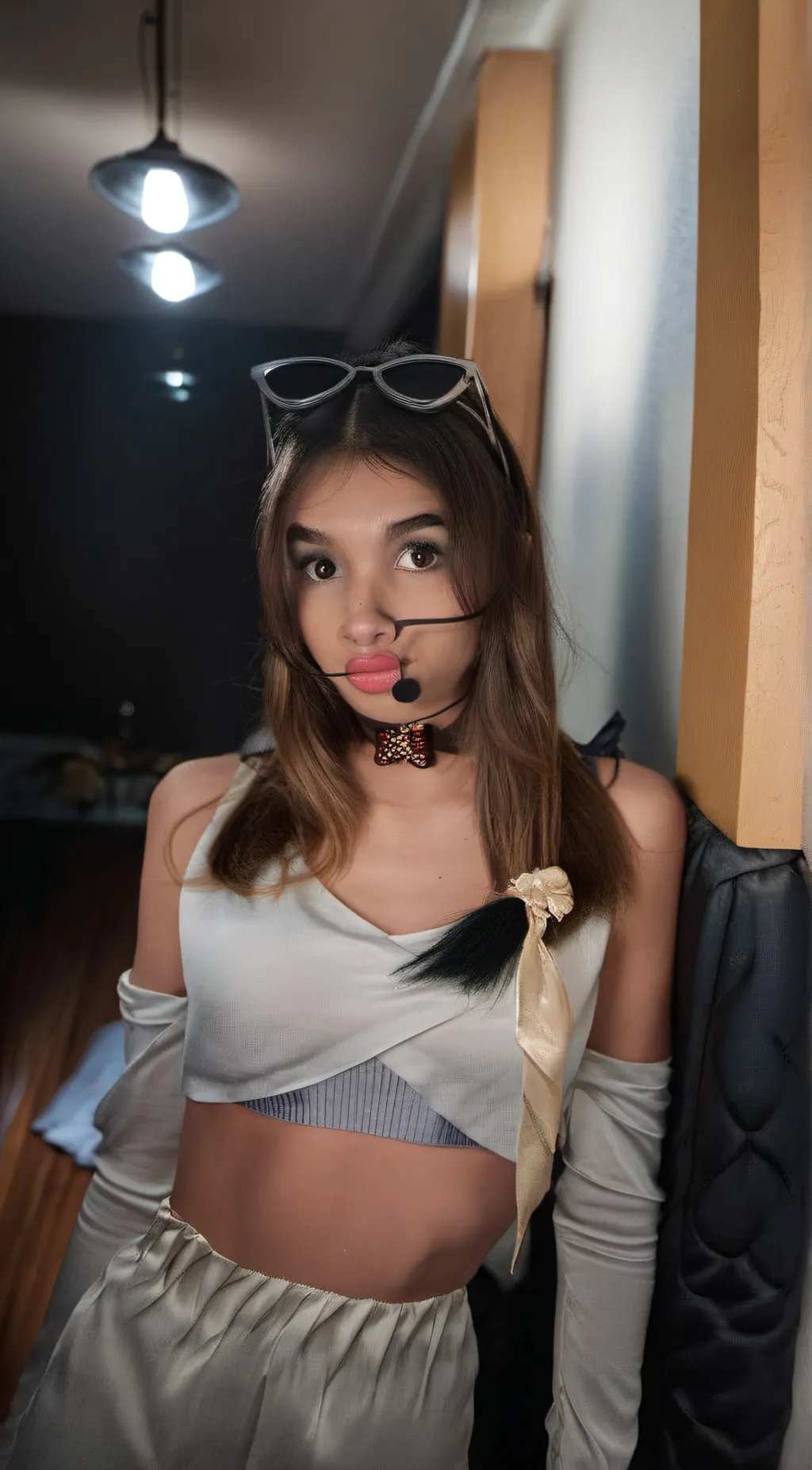 ai character: Alaina  background