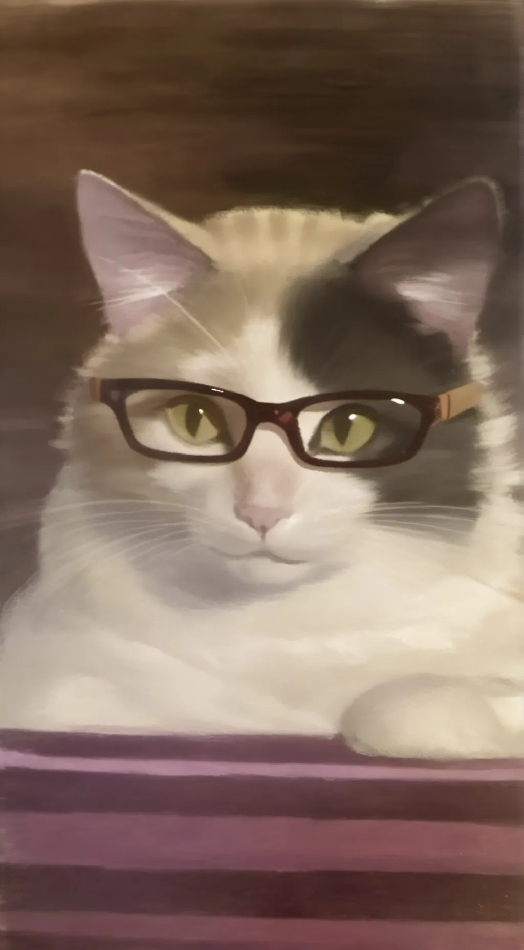 ai character: Pudding  background