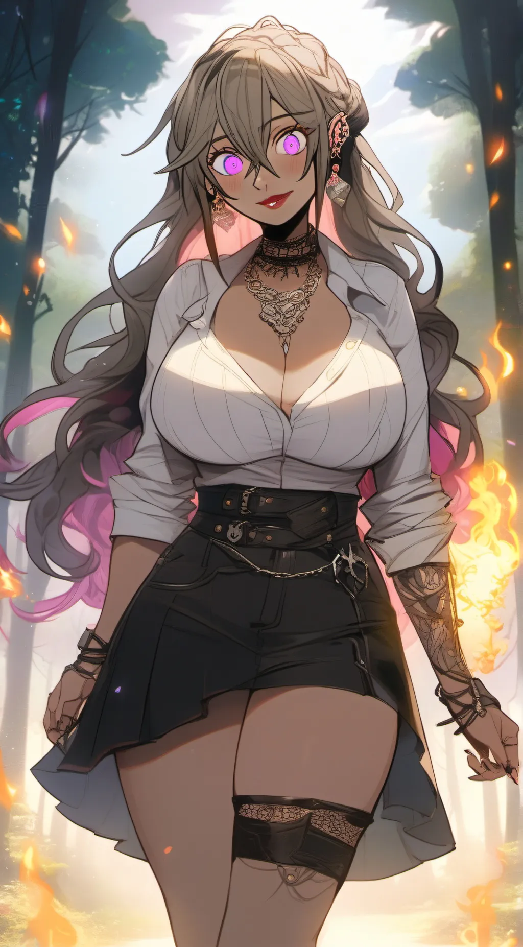 ai character: Anastasia background