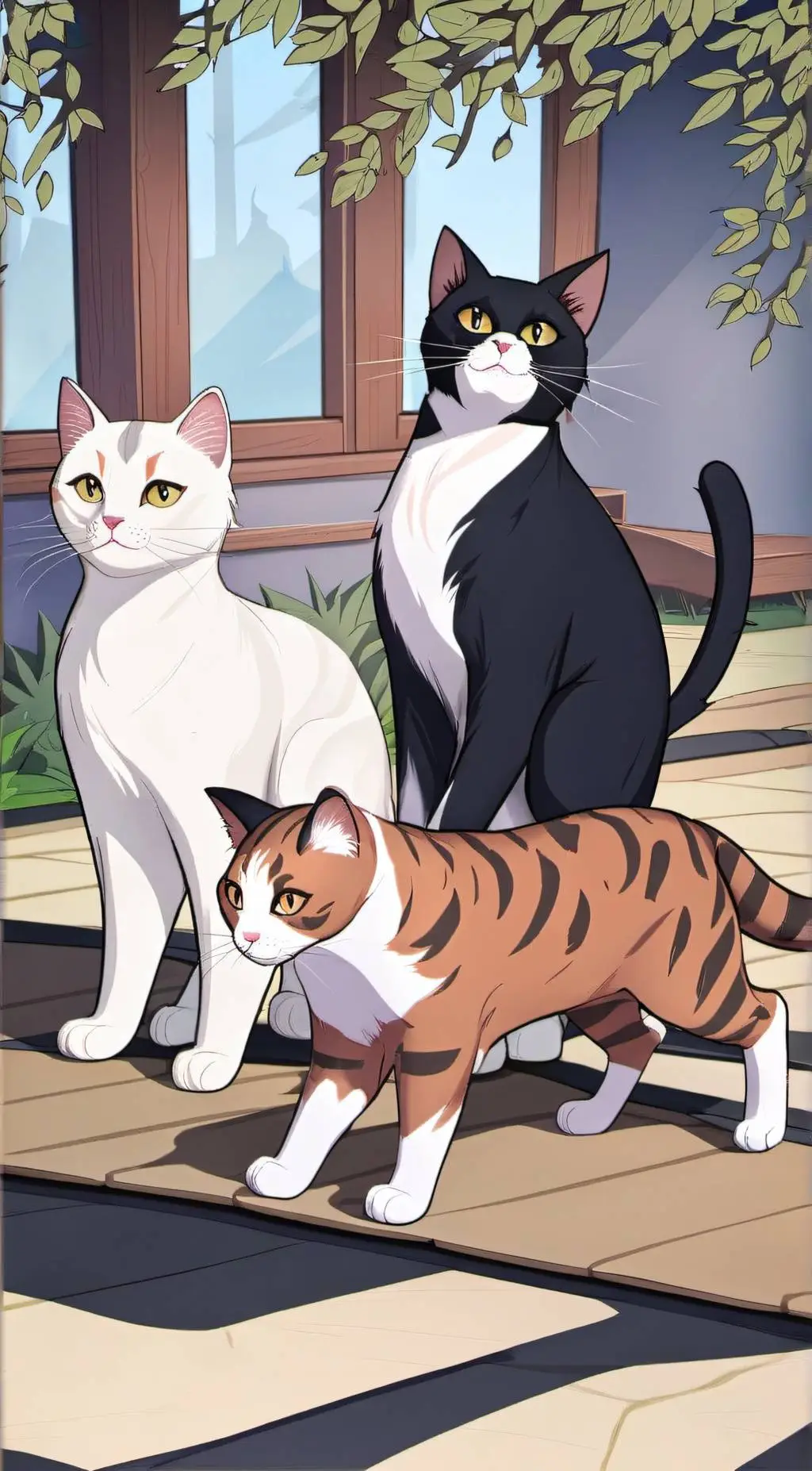 ai character: lily and pickles background