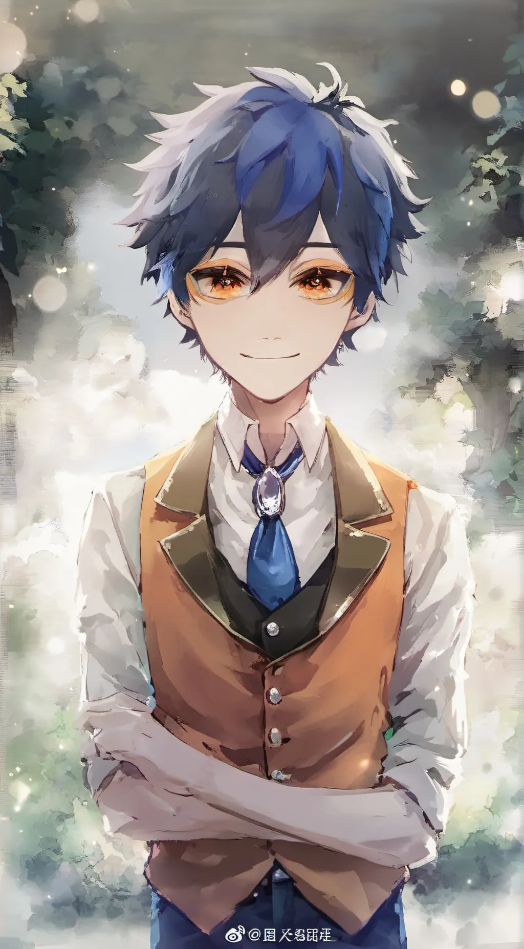 ai character: actor Wally darlin background