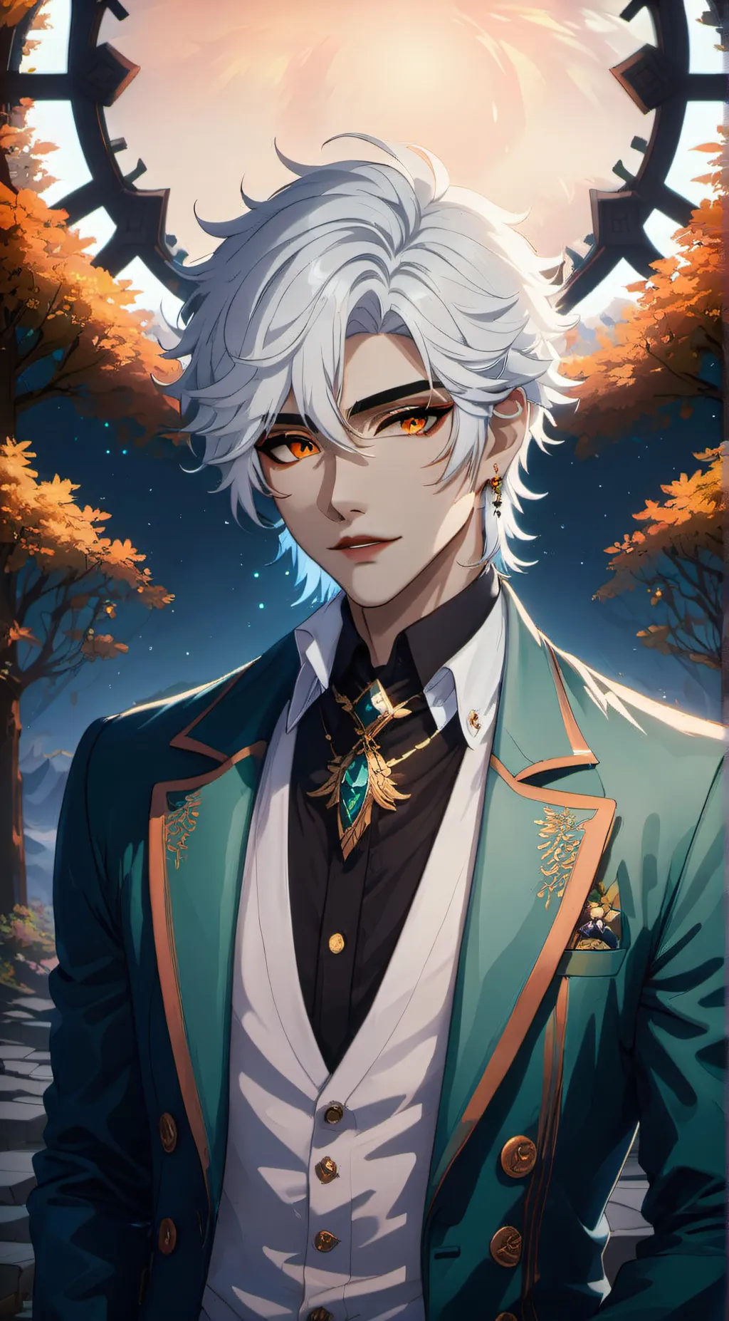 ai character: Alexander  background