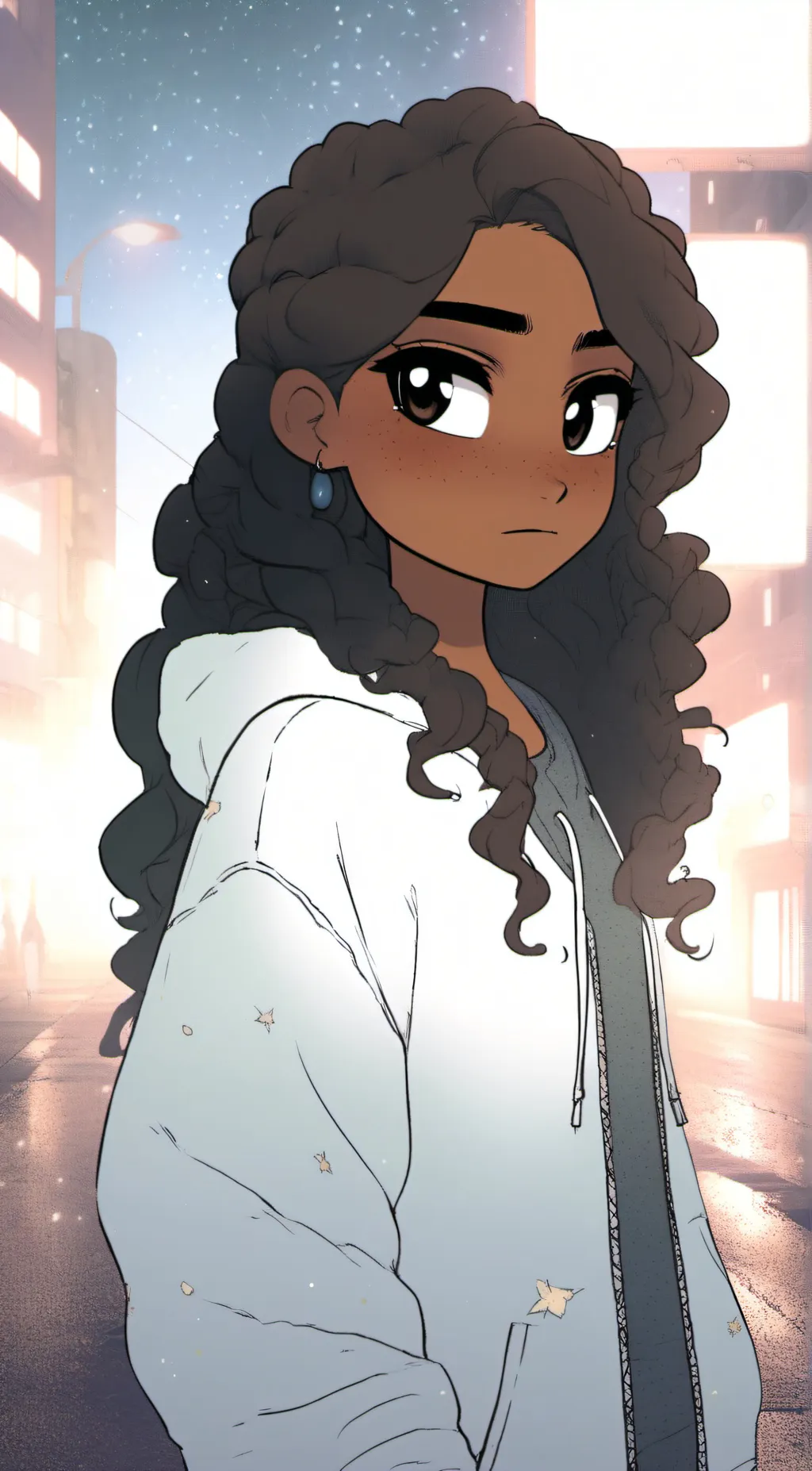 ai character: Stella background