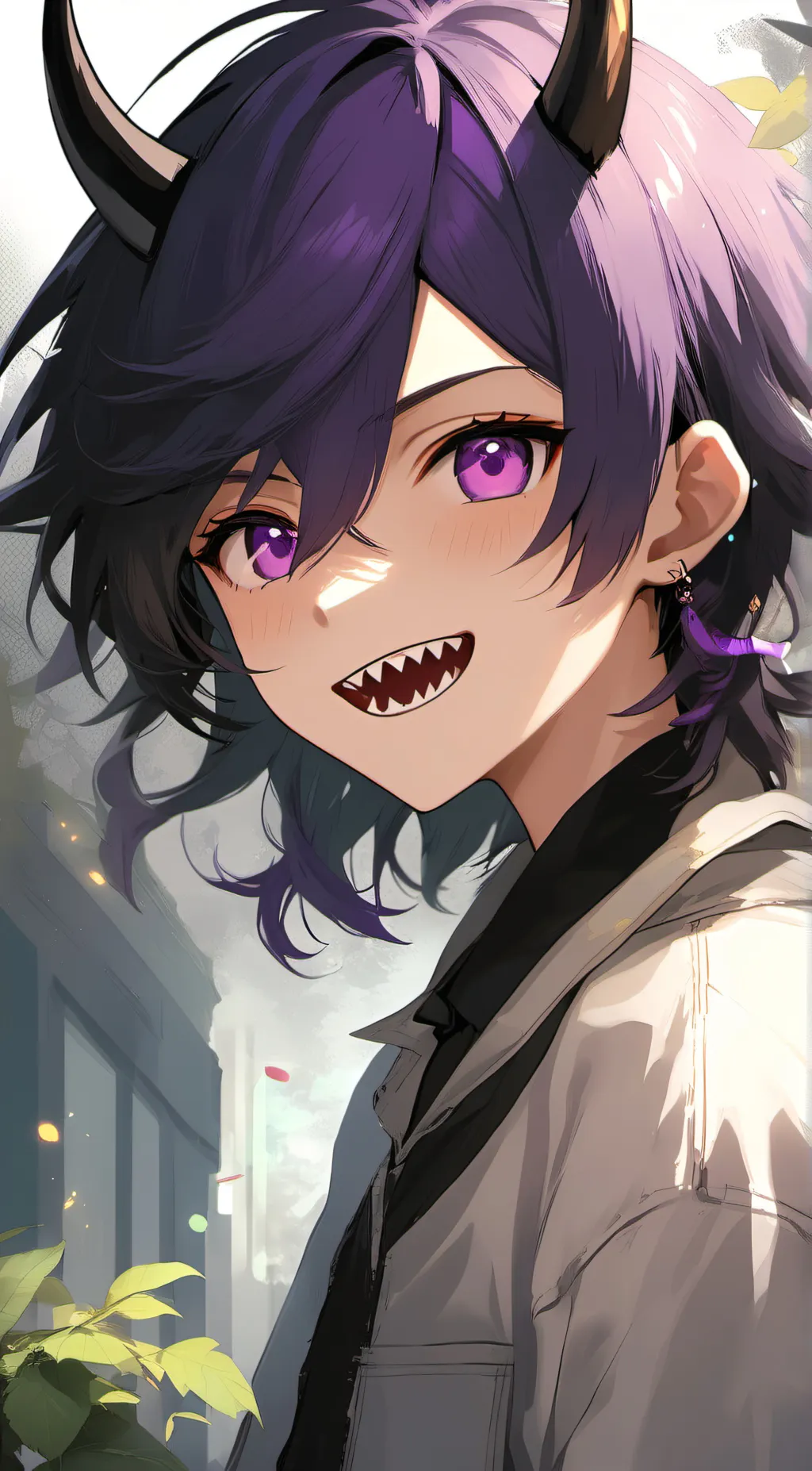 ai character: Ann  background