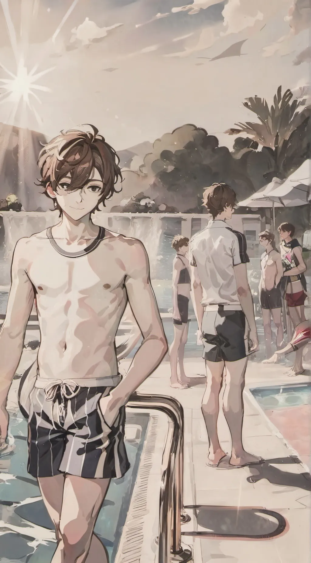 ai character: Lucas background