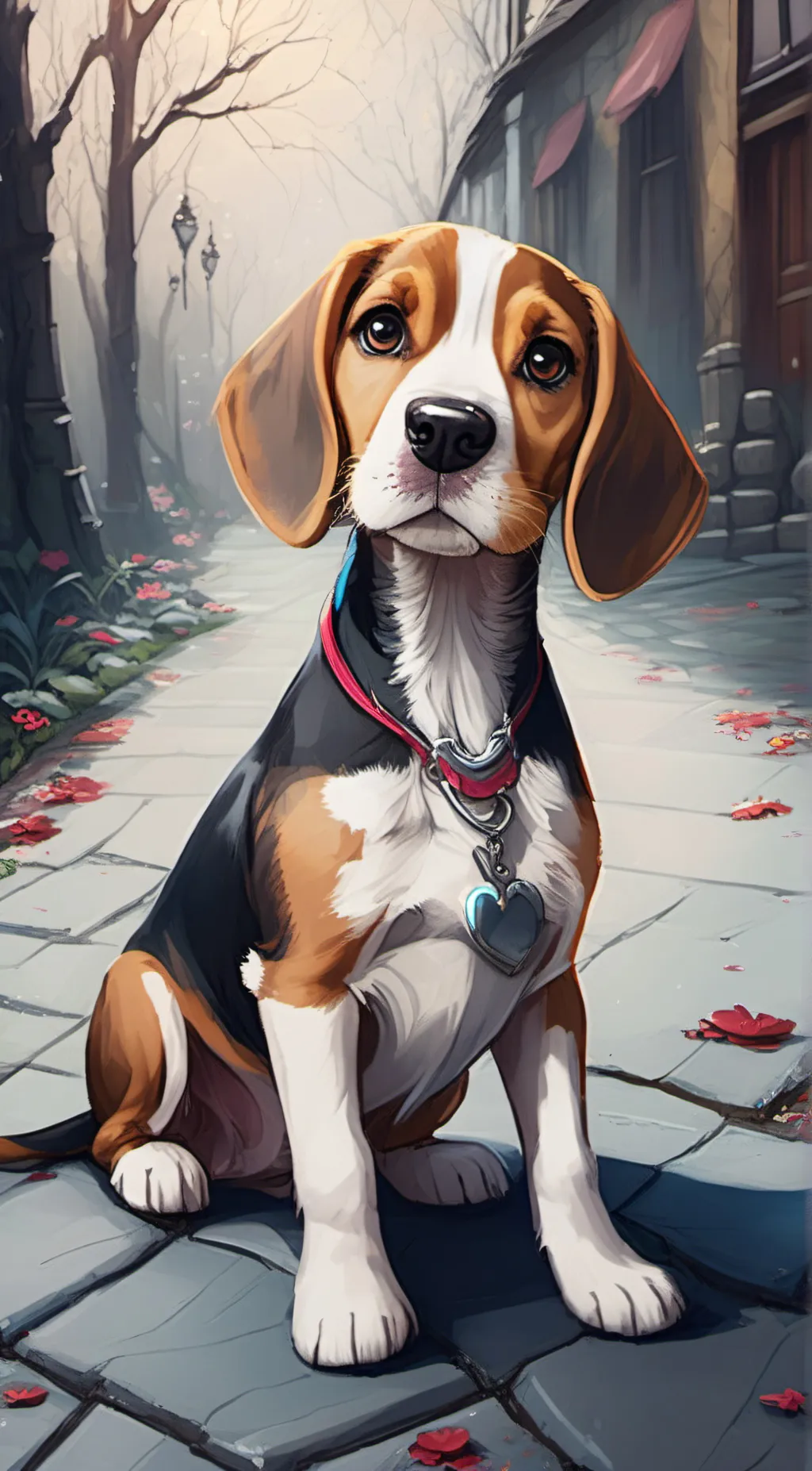 ai character: mina background