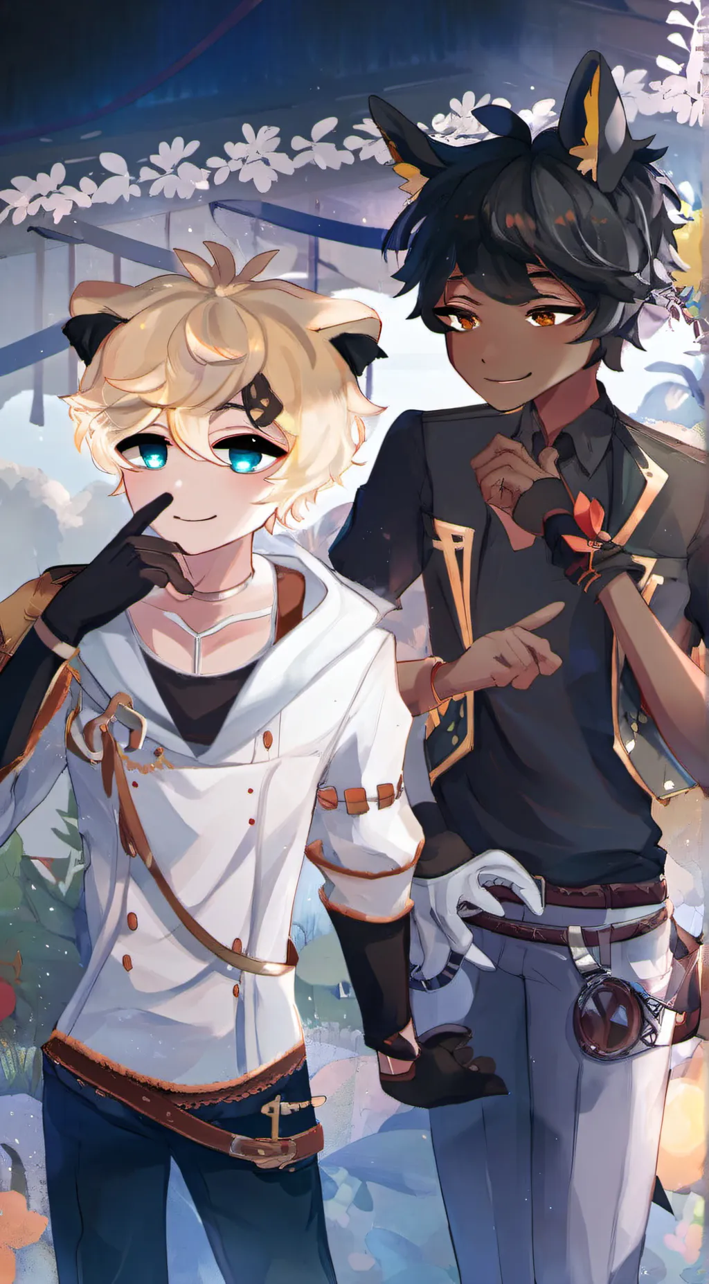 ai character: akis background