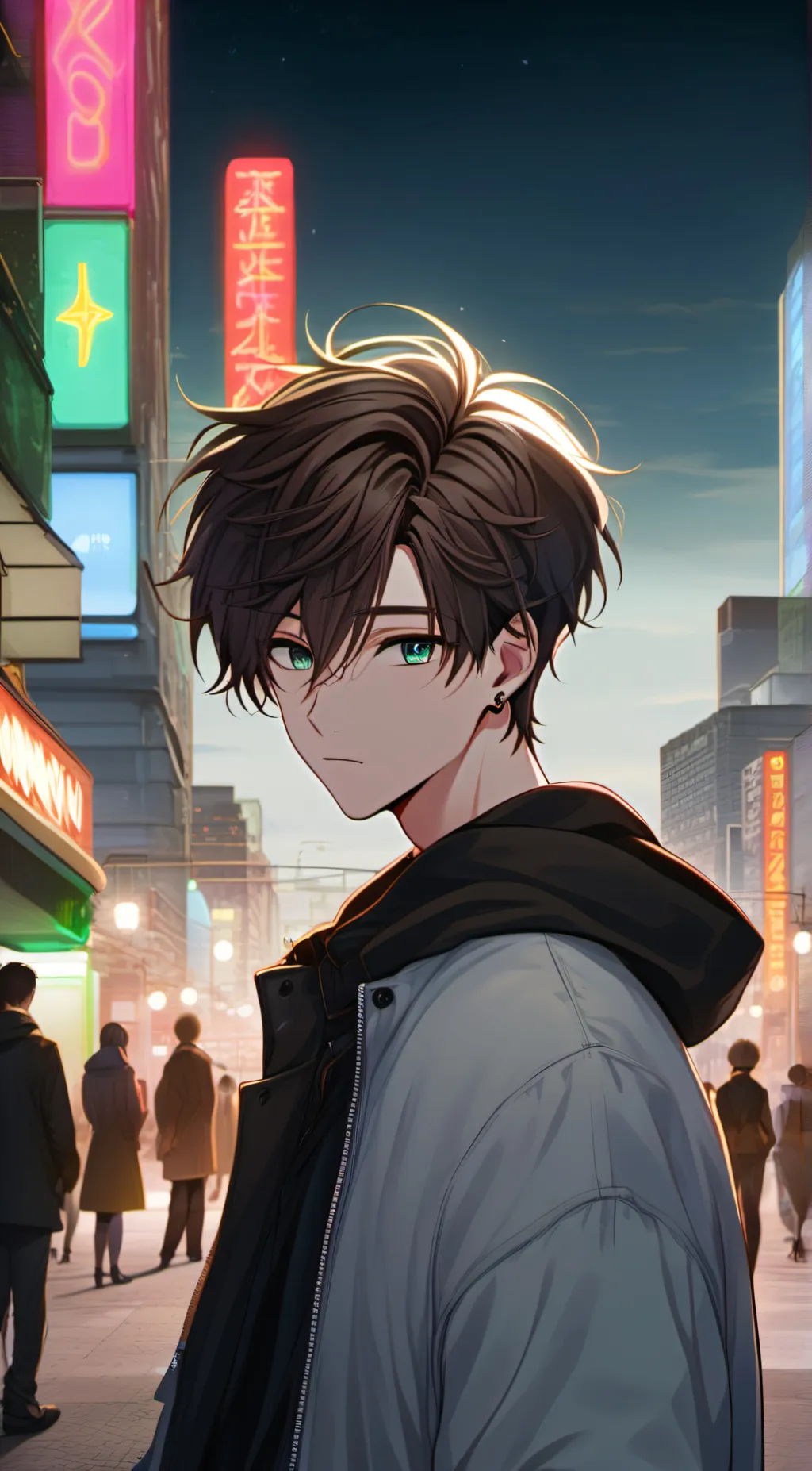 ai character: levi background