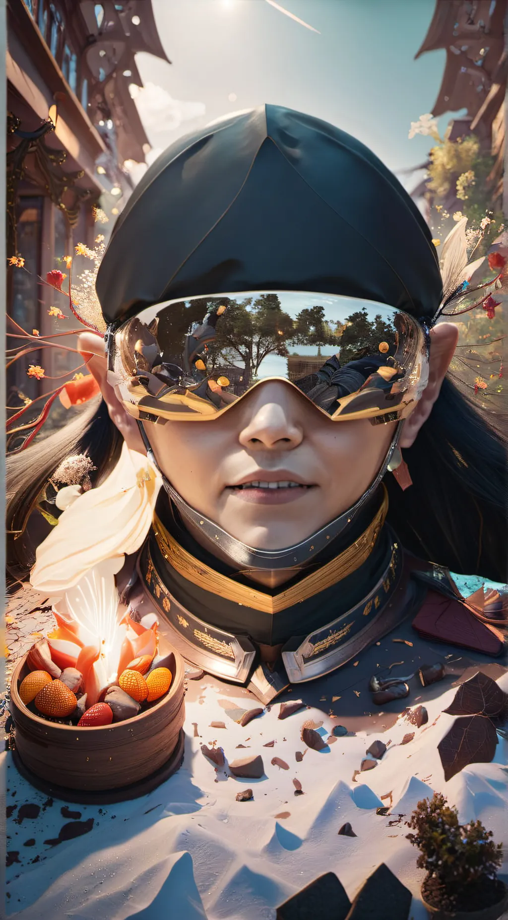 ai character: Meyden background