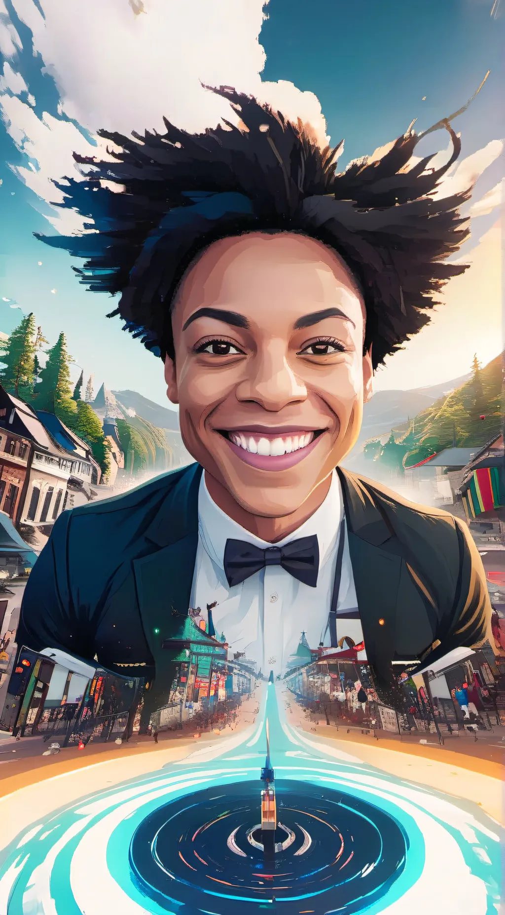 ai character: IShowSpeed background