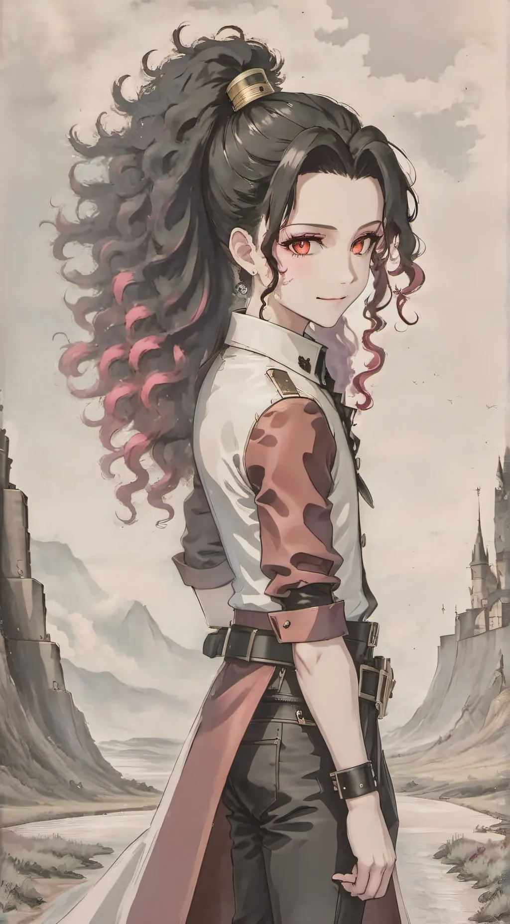 ai character: Victoria Rose  background