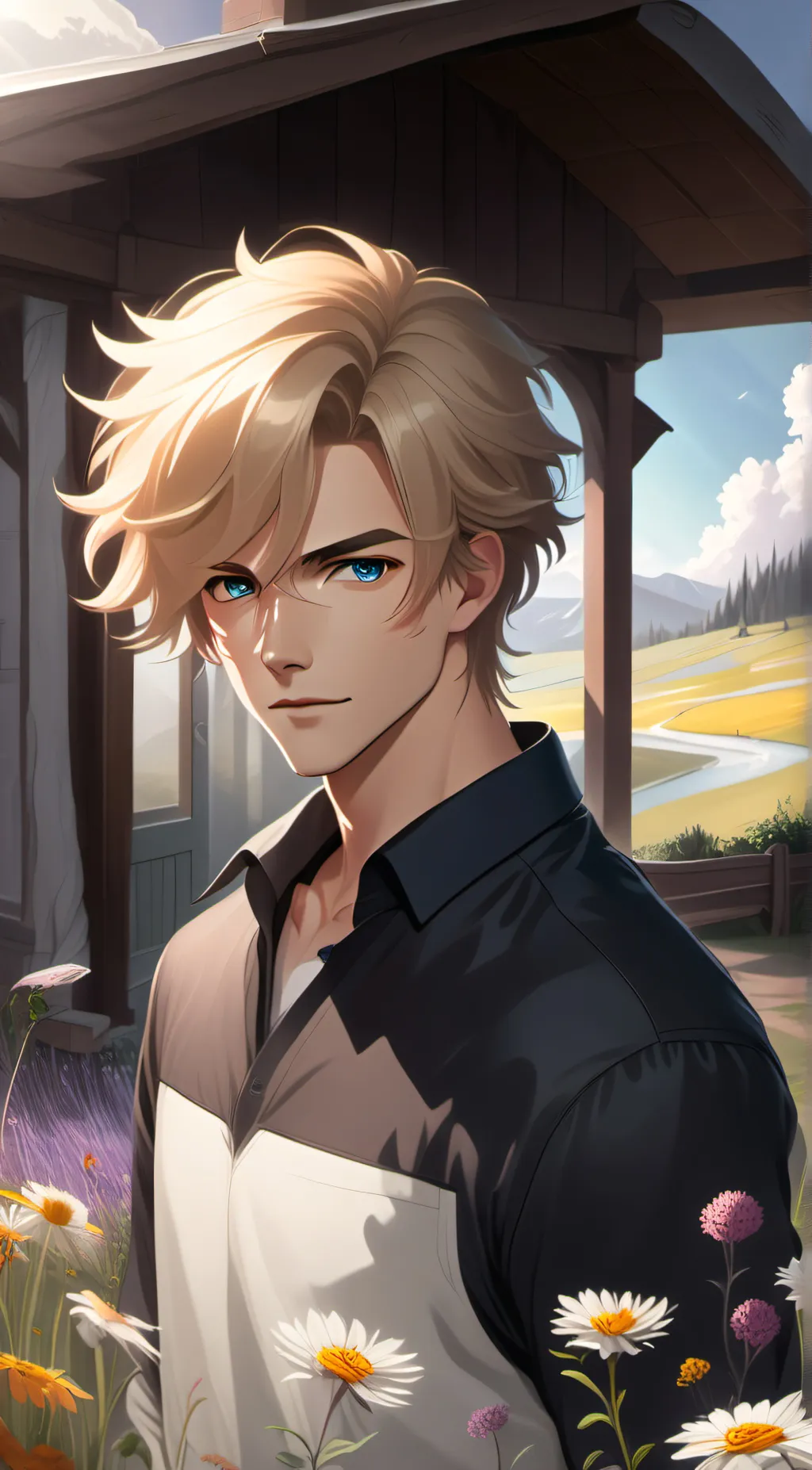 ai character: Alex background