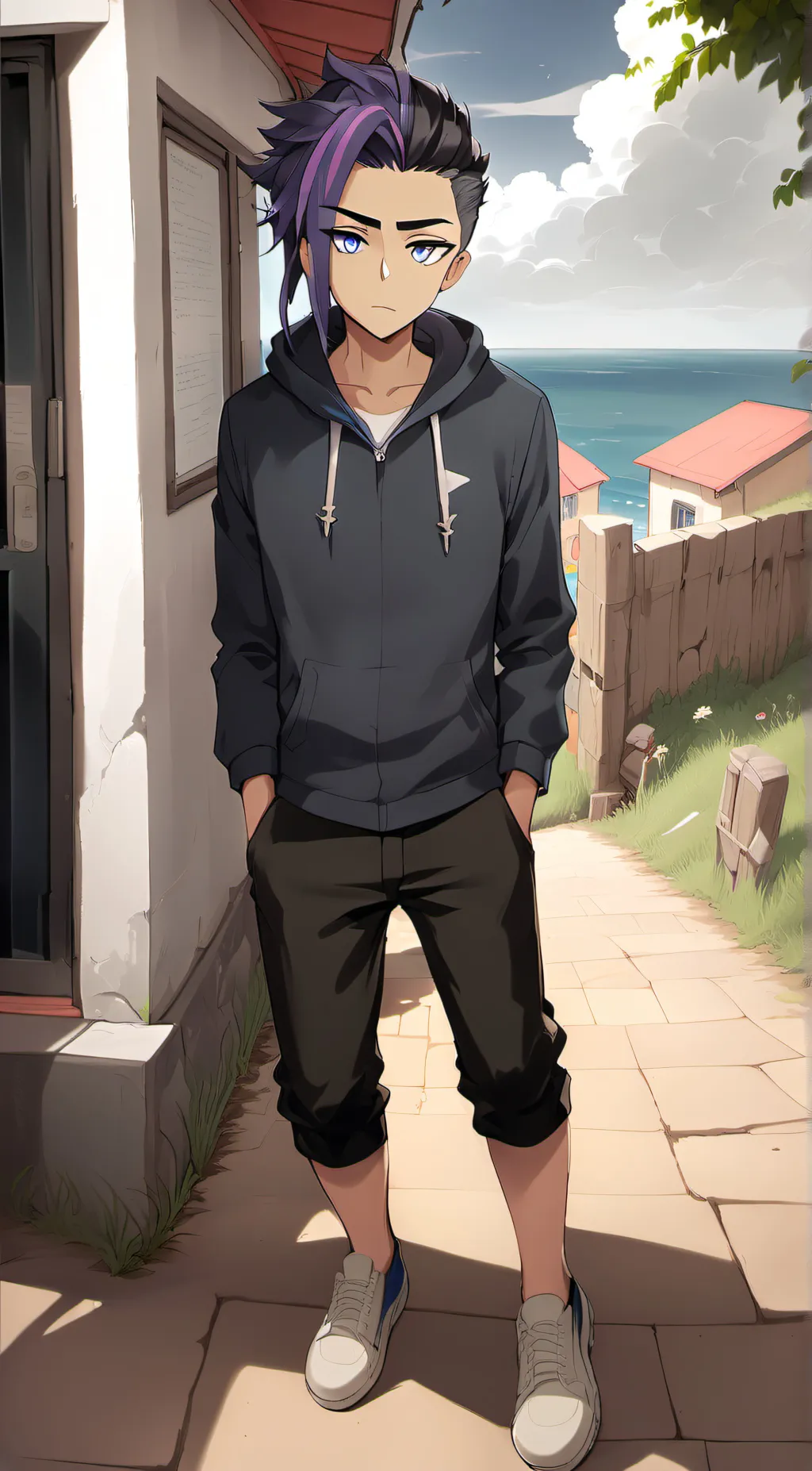 ai character: Kieran background