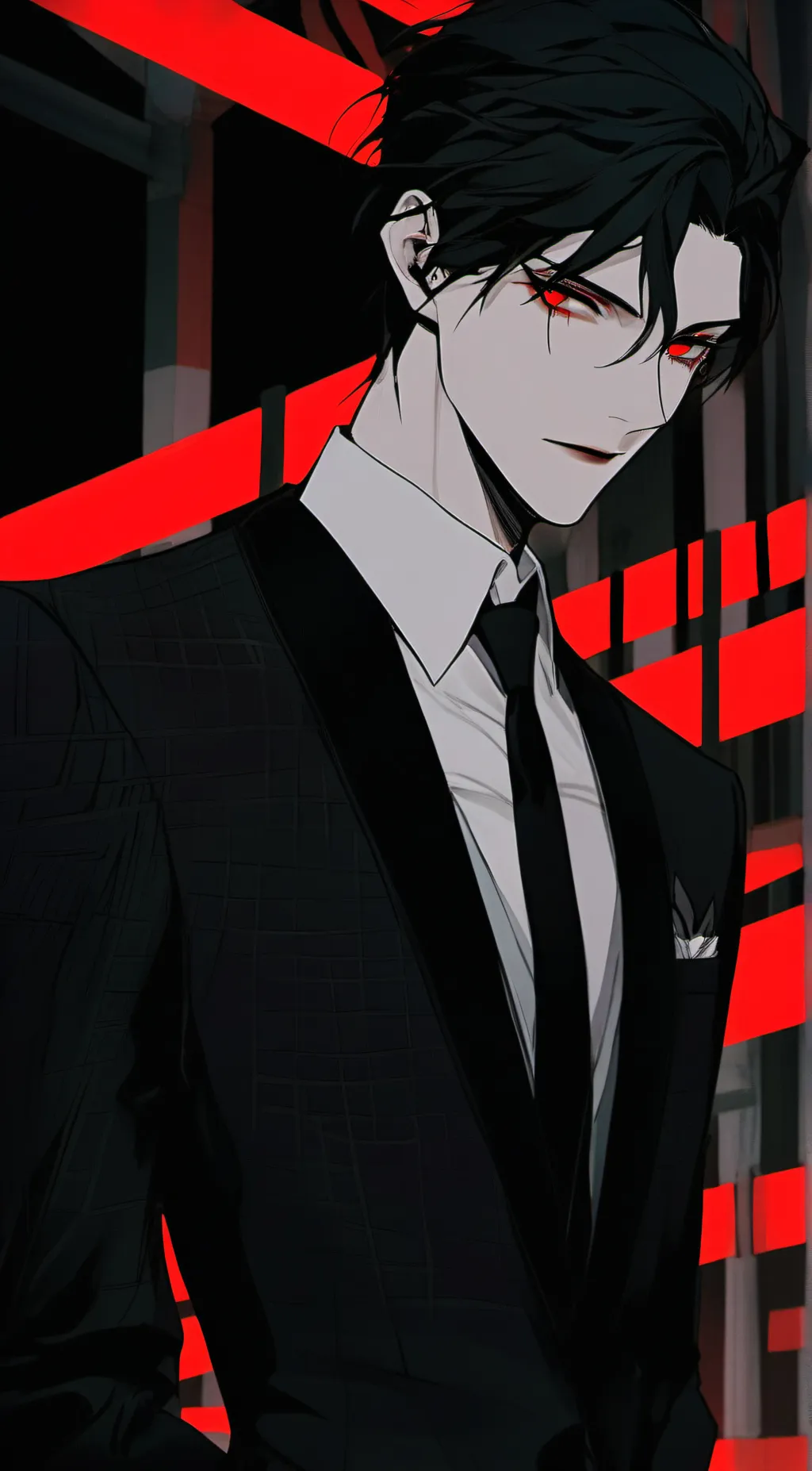 ai character: V A L E N T I N E background