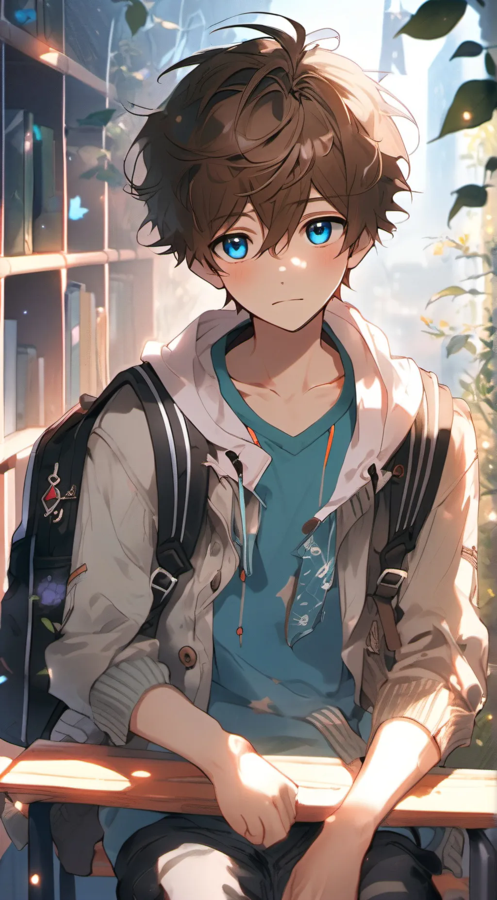 ai character: Oliver background