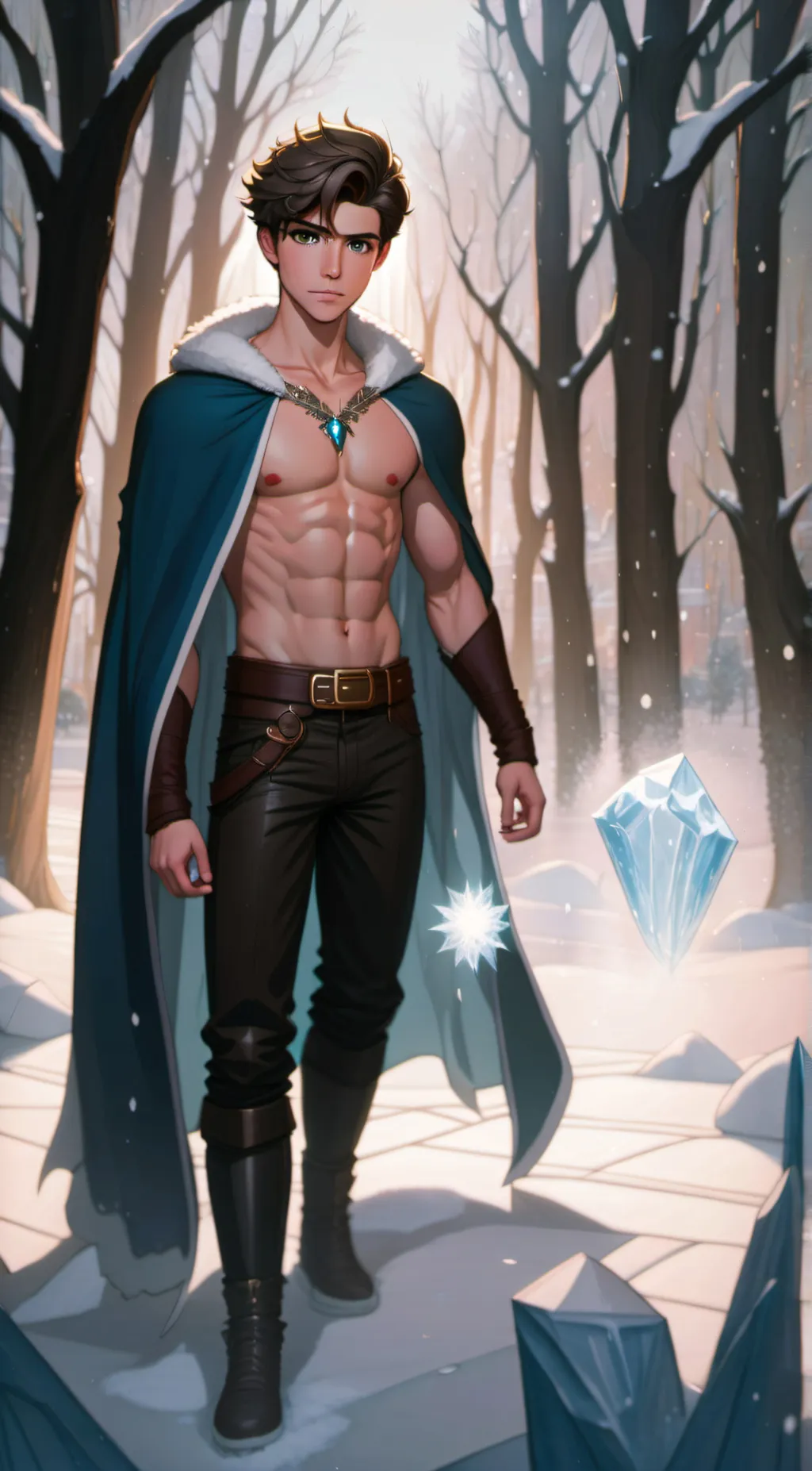 ai character: Glade background