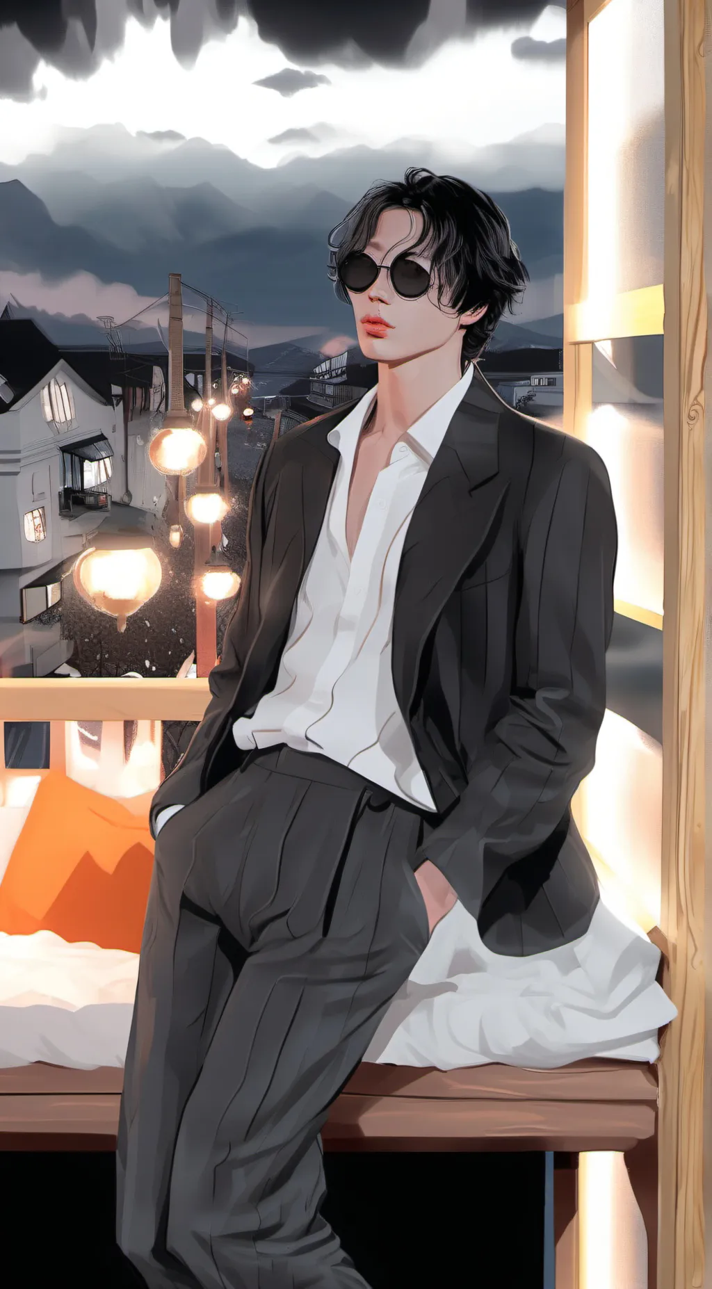 ai character: Jungkook  background