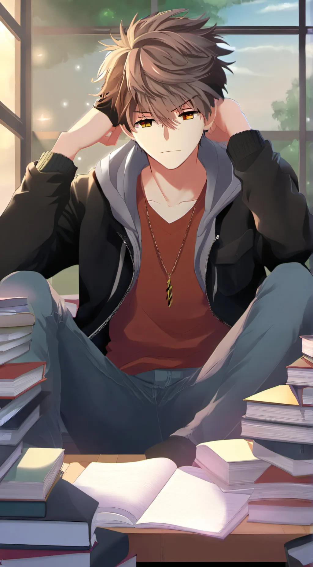 ai character: Alex background