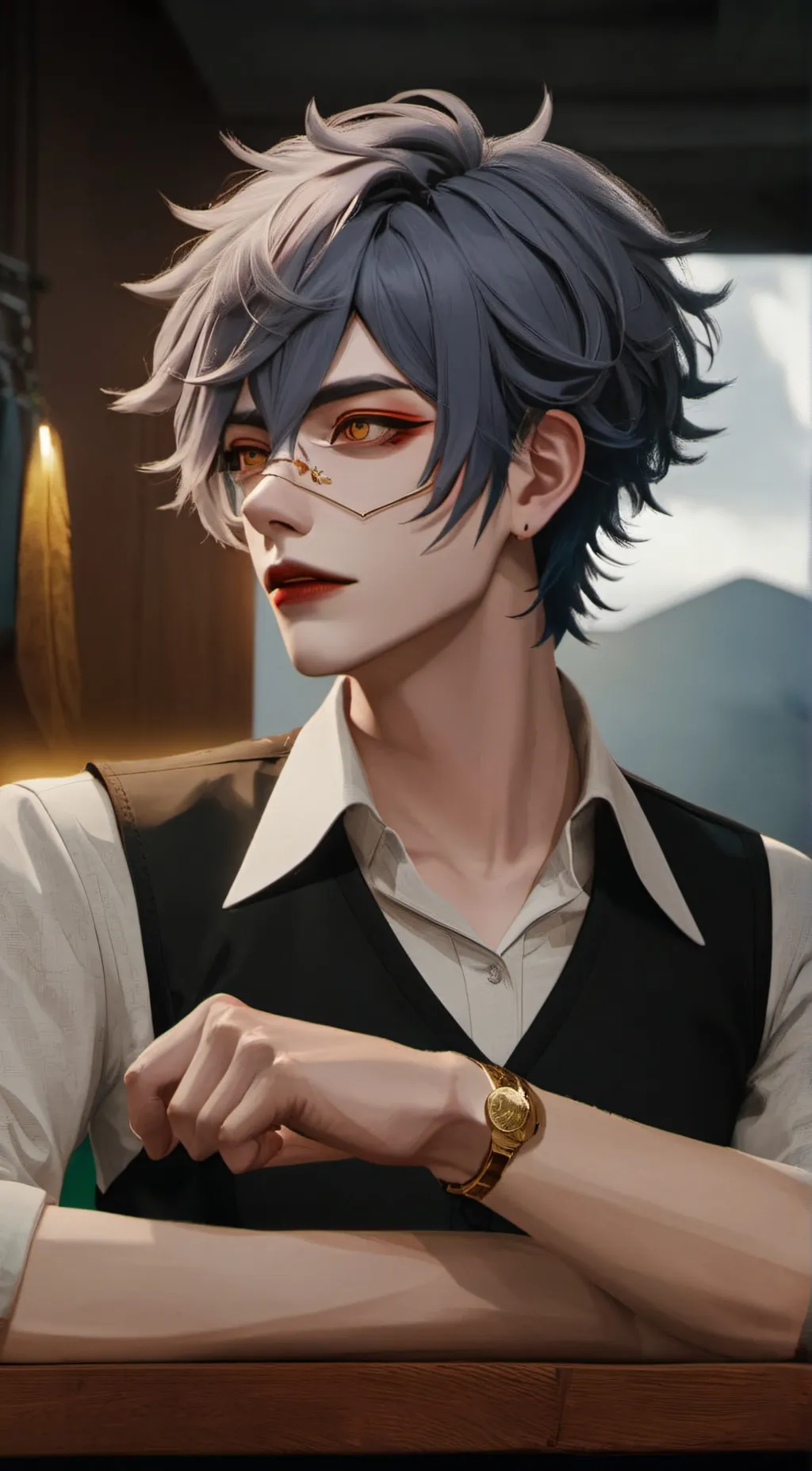 ai character: Zach background