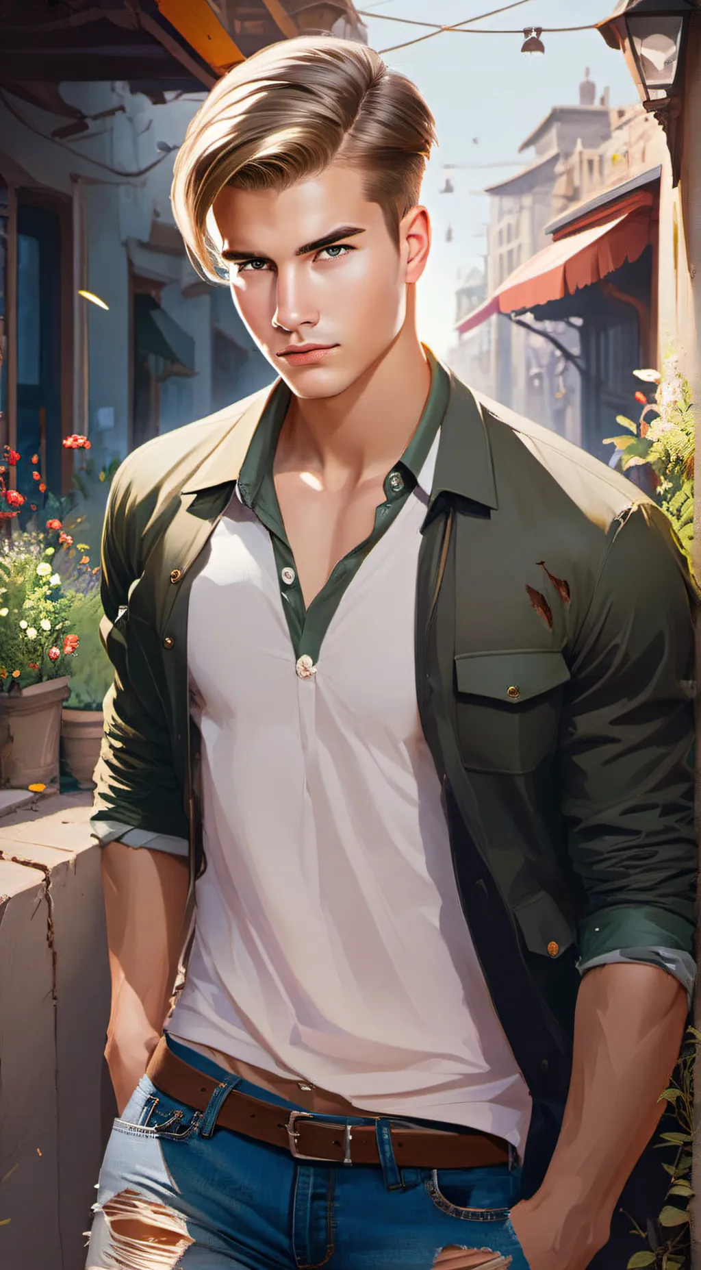 ai character: Alex background