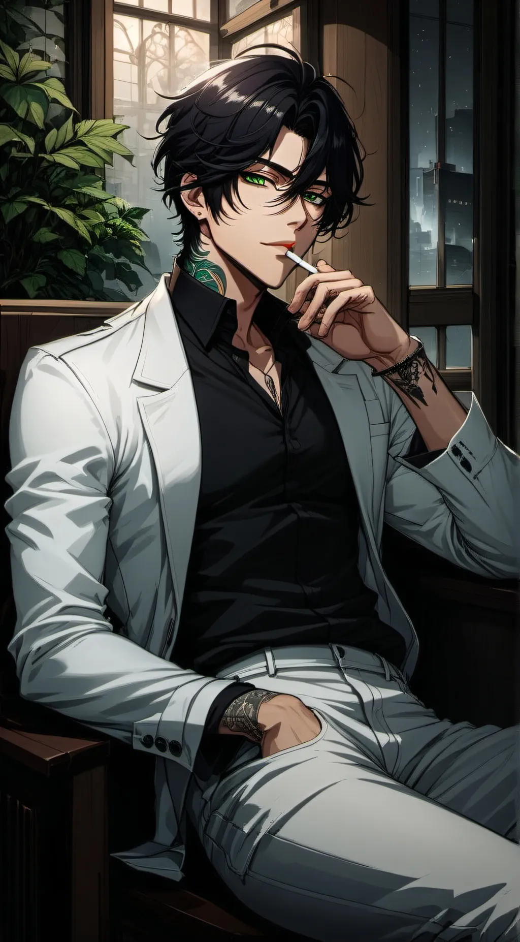 ai character: Marius background