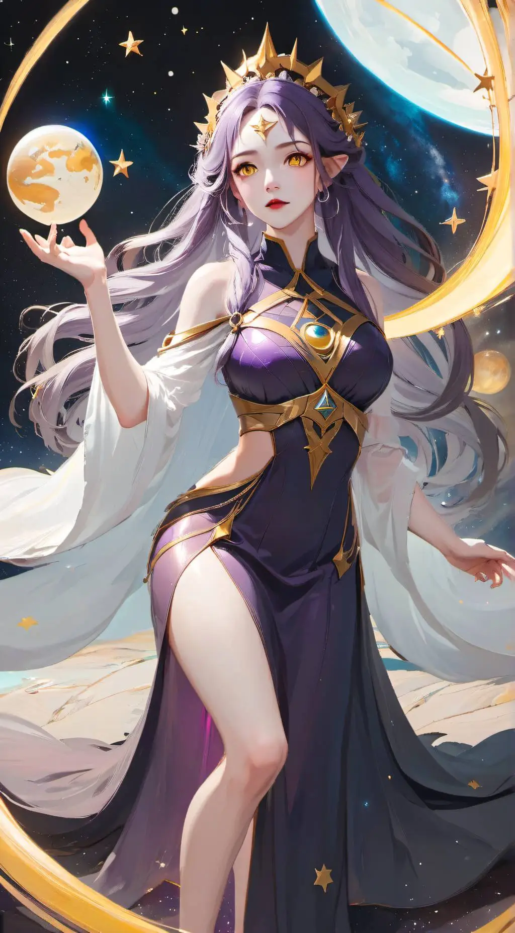 ai character: Aroma background