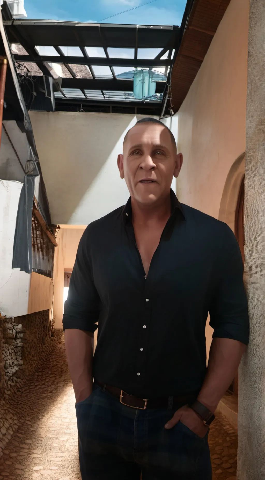 ai character: Pedro Luis Morales background