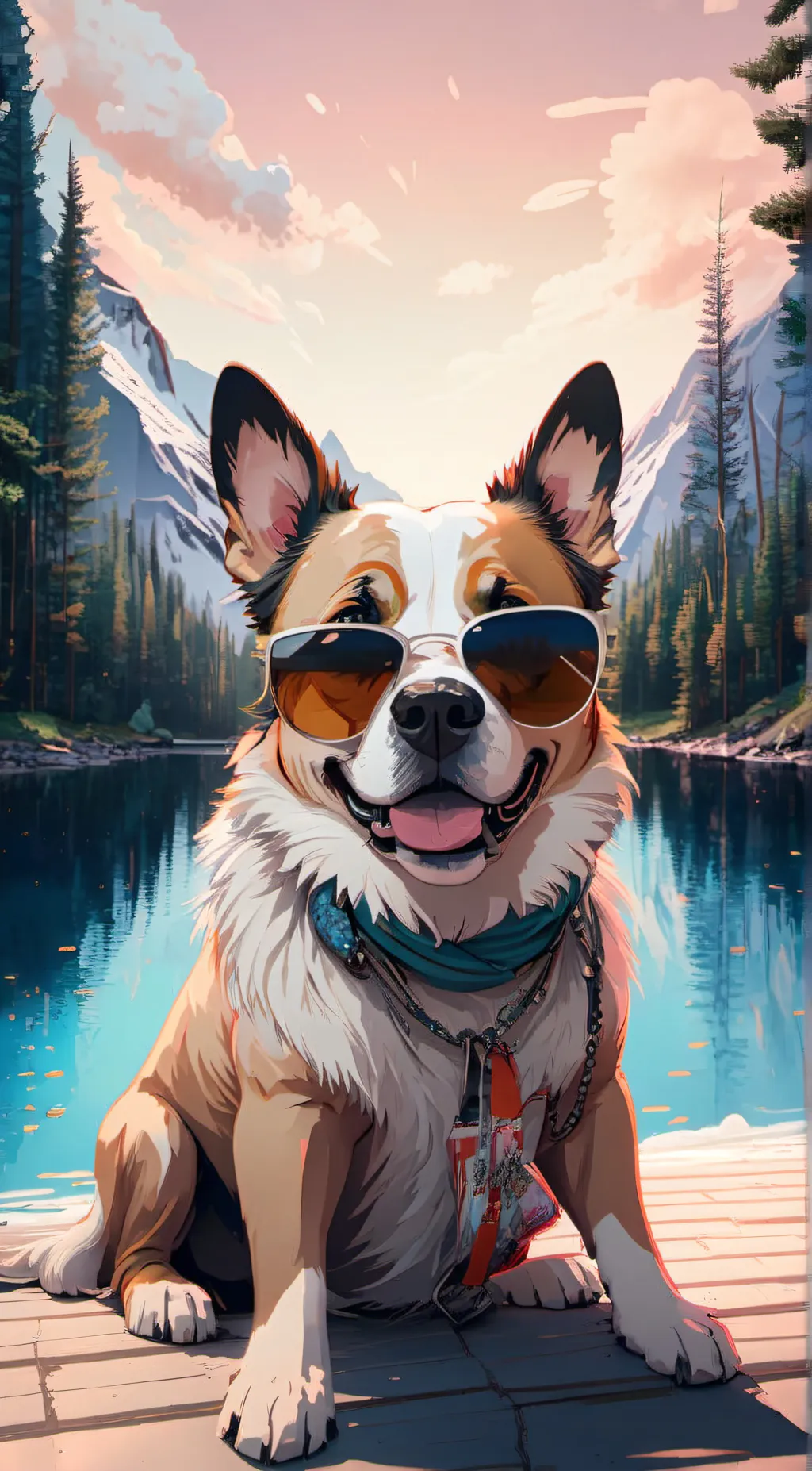 Talkie AI - Chat with cool dog