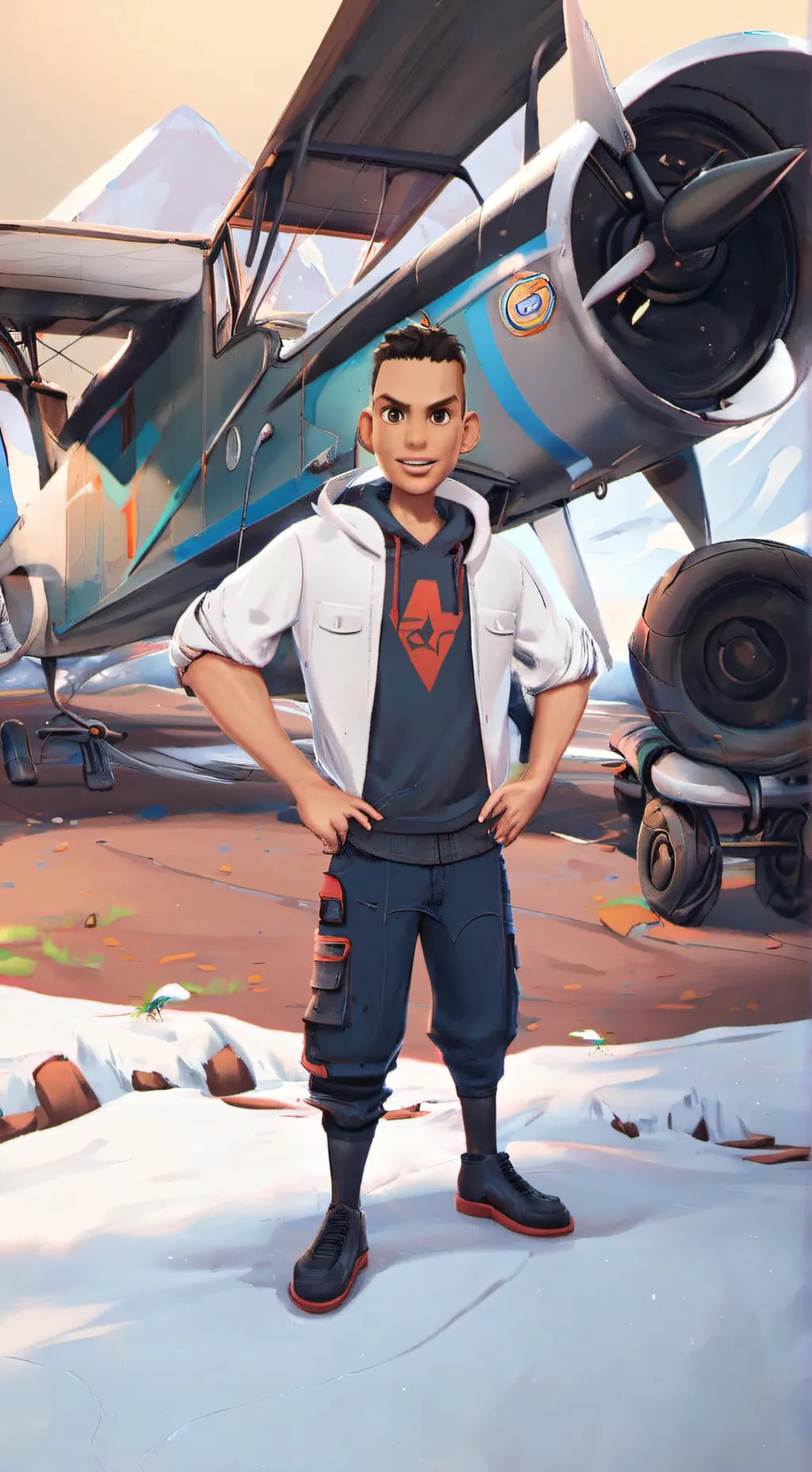 ai character: max background