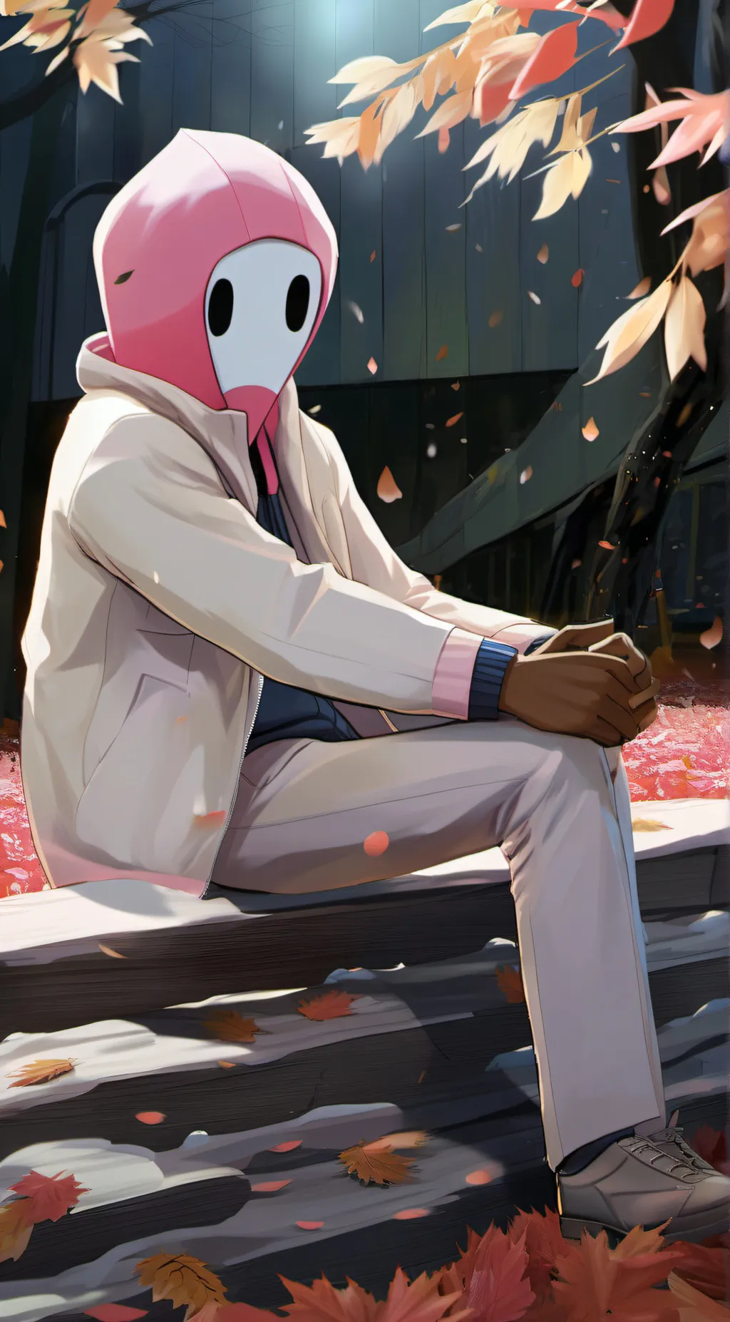 Talkie AI - Chat with Pink fall guy