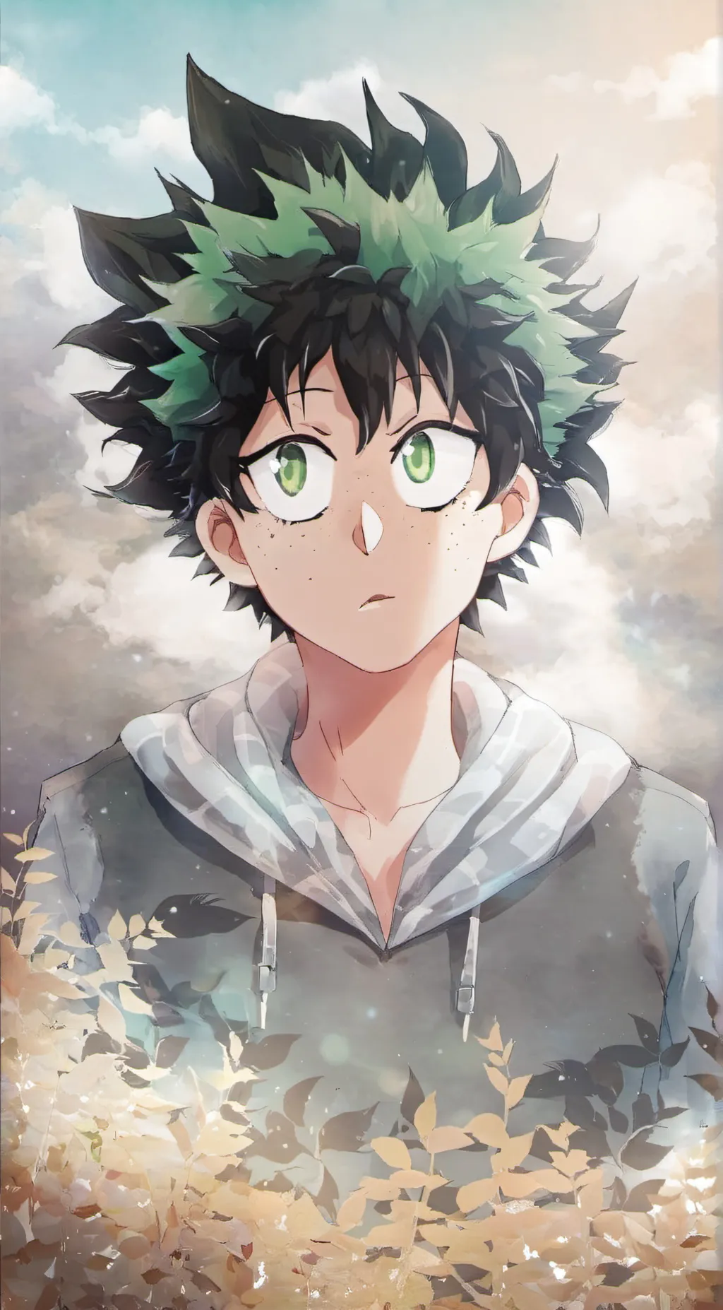 ai character: ☆|| Deku ||♡ background
