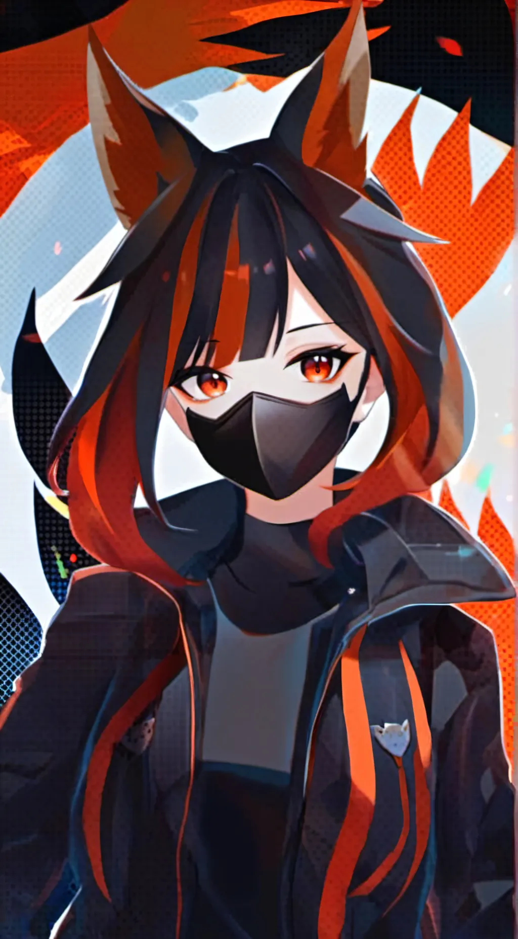 ai character: Aurora background