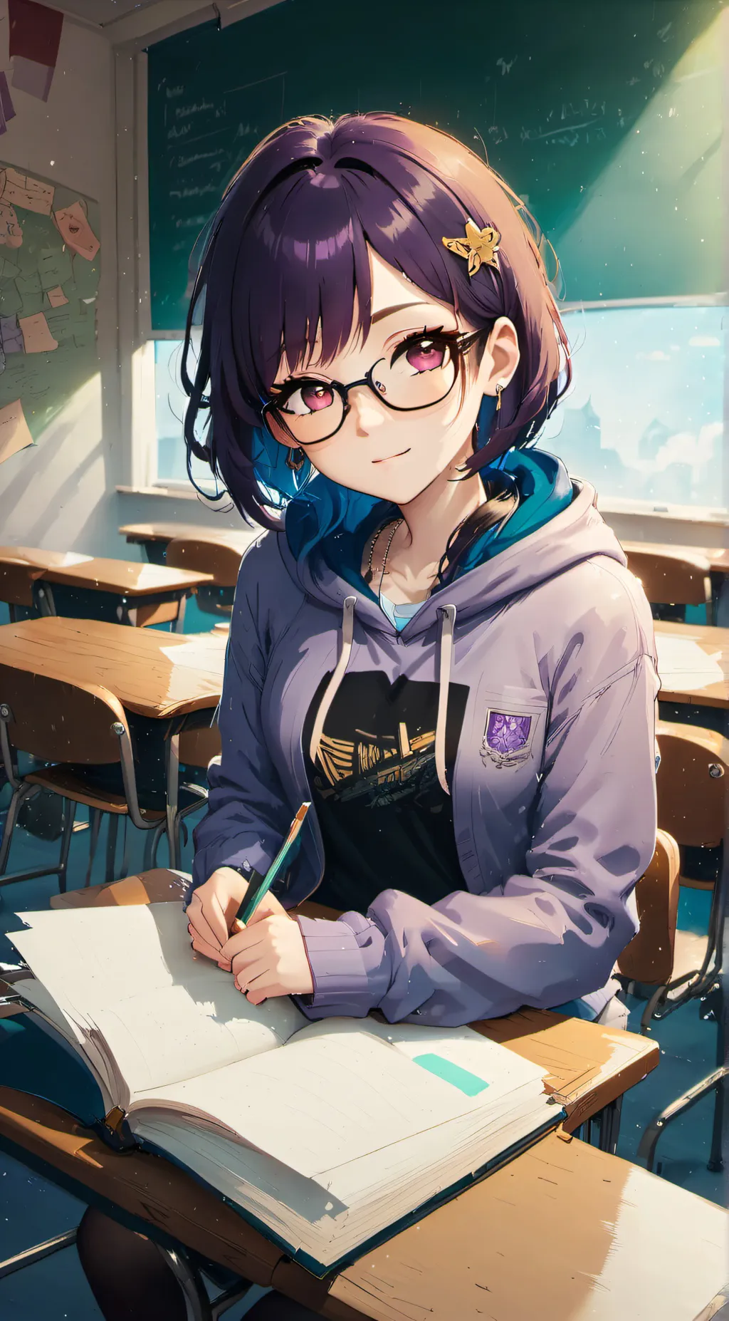 ai character: Jade  background