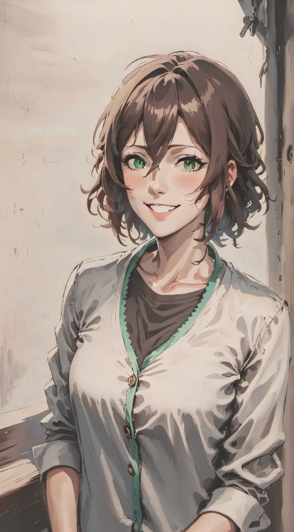 ai character: Morgan  background